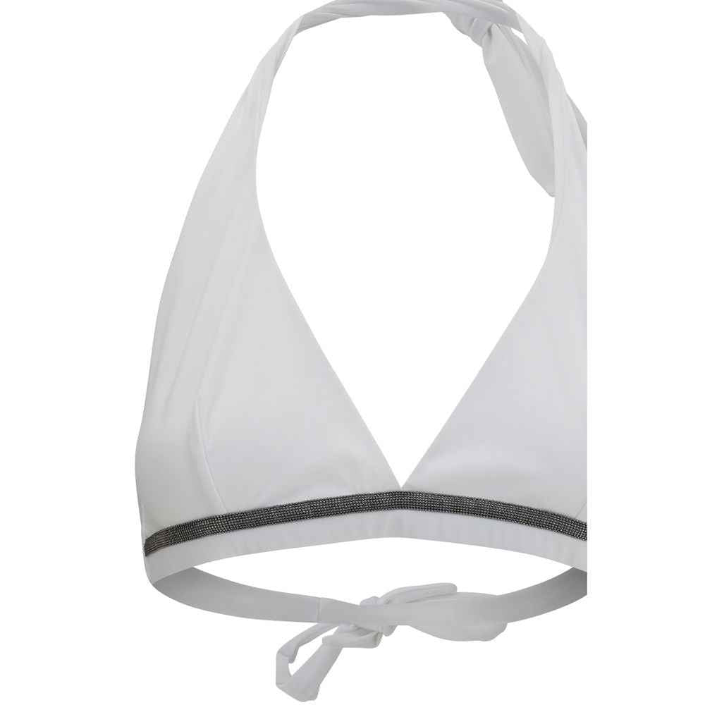 Brunello Cucinelli White Polyamide Bikini