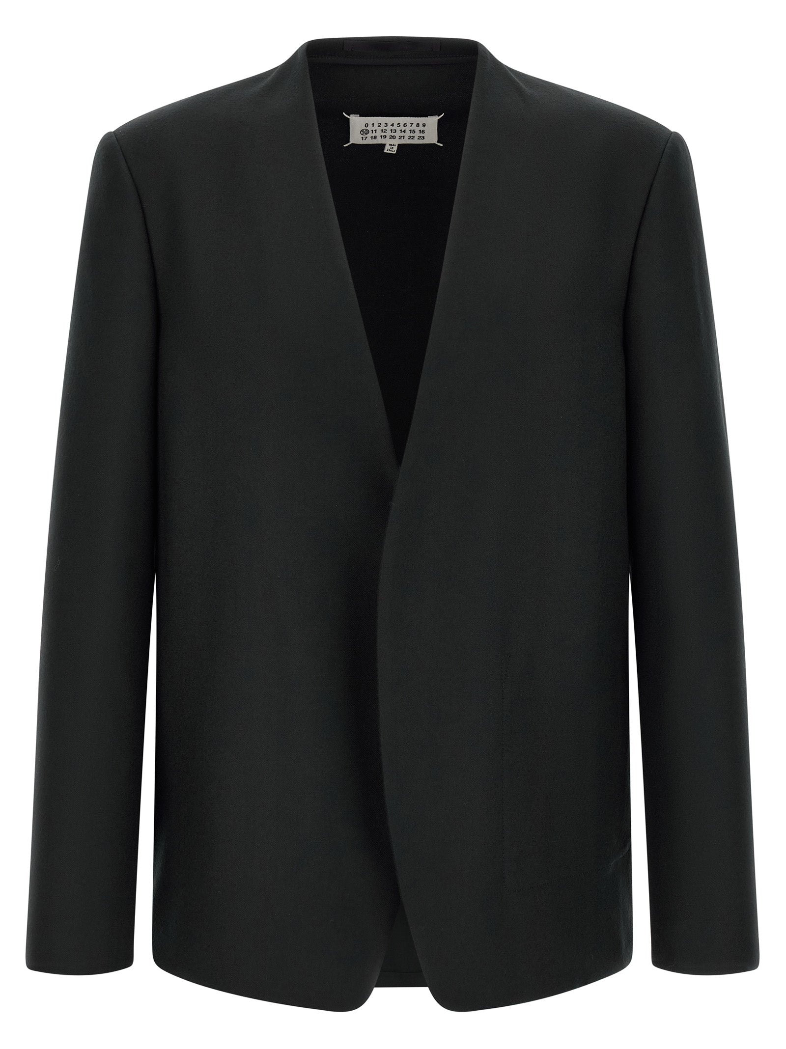 Maison Margiela Black Virgin Wool Blazer