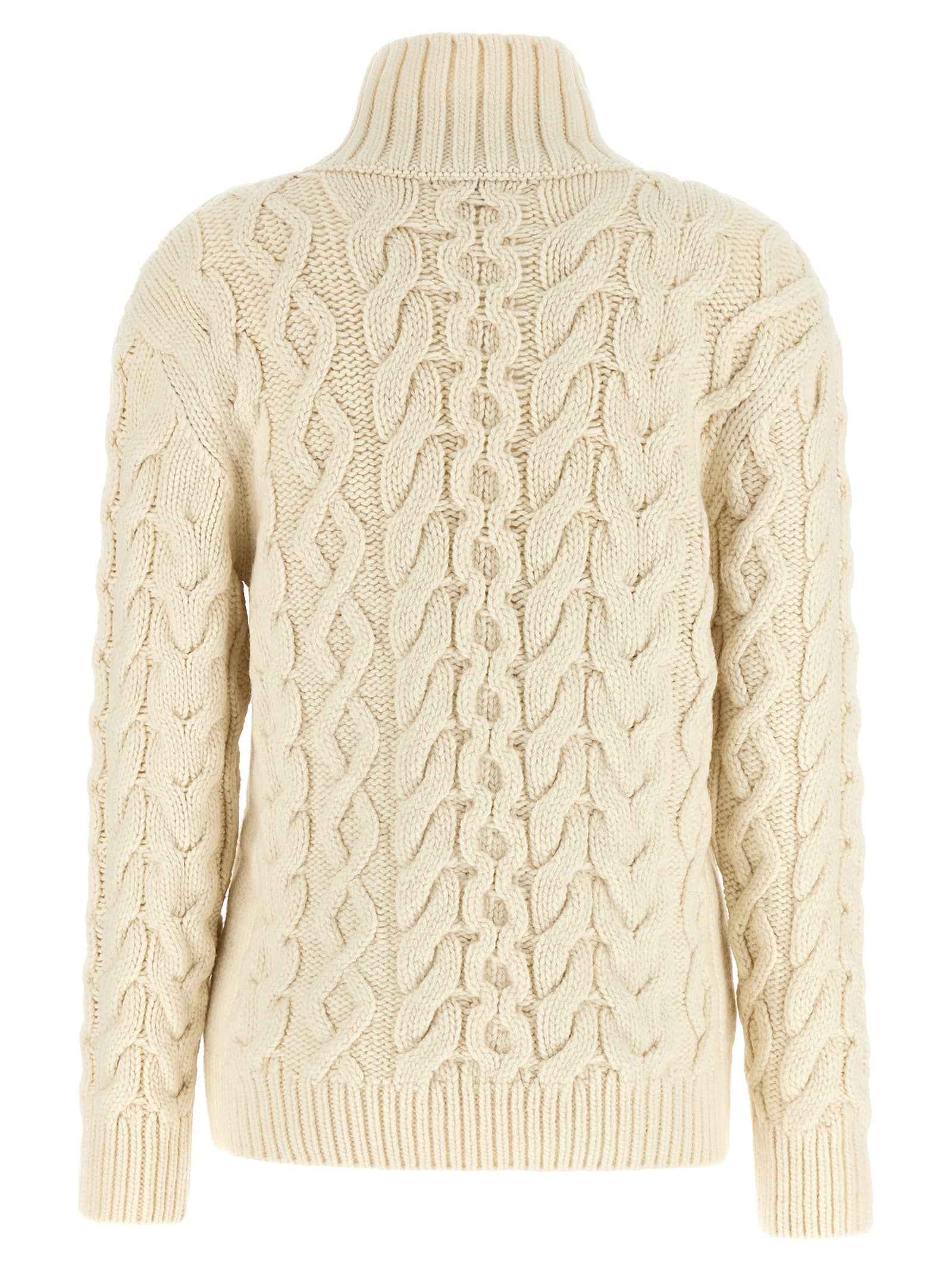 Stella McCartney White Virgin Wool Cardigan