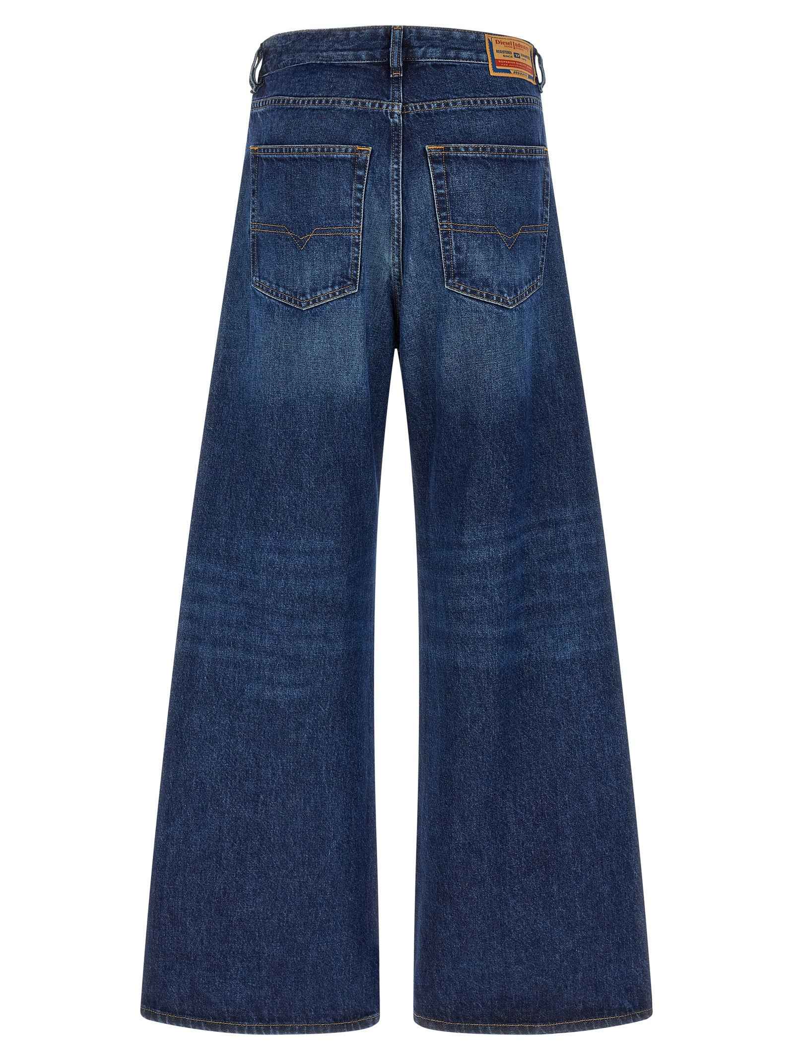 Diesel Blue Cotton Jeans Denim