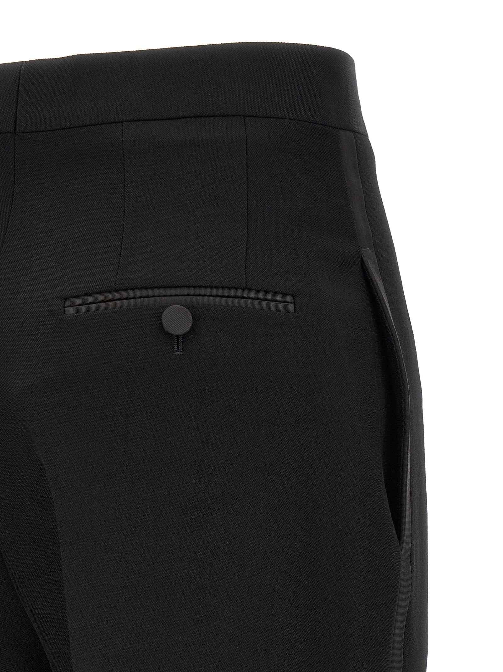 Tom Ford Black Wool Dress Pants