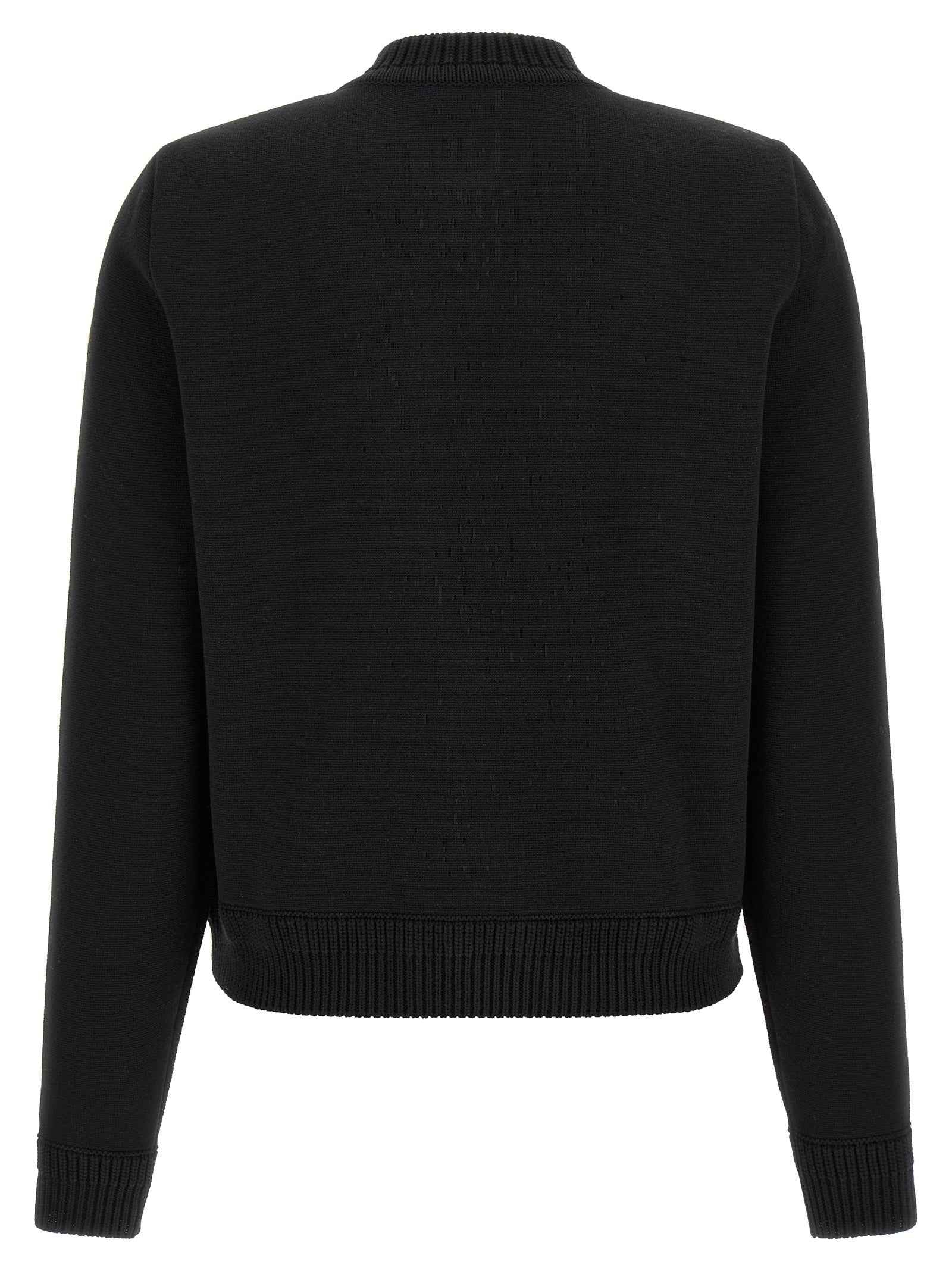 Moncler Black Polyamide Cardigan