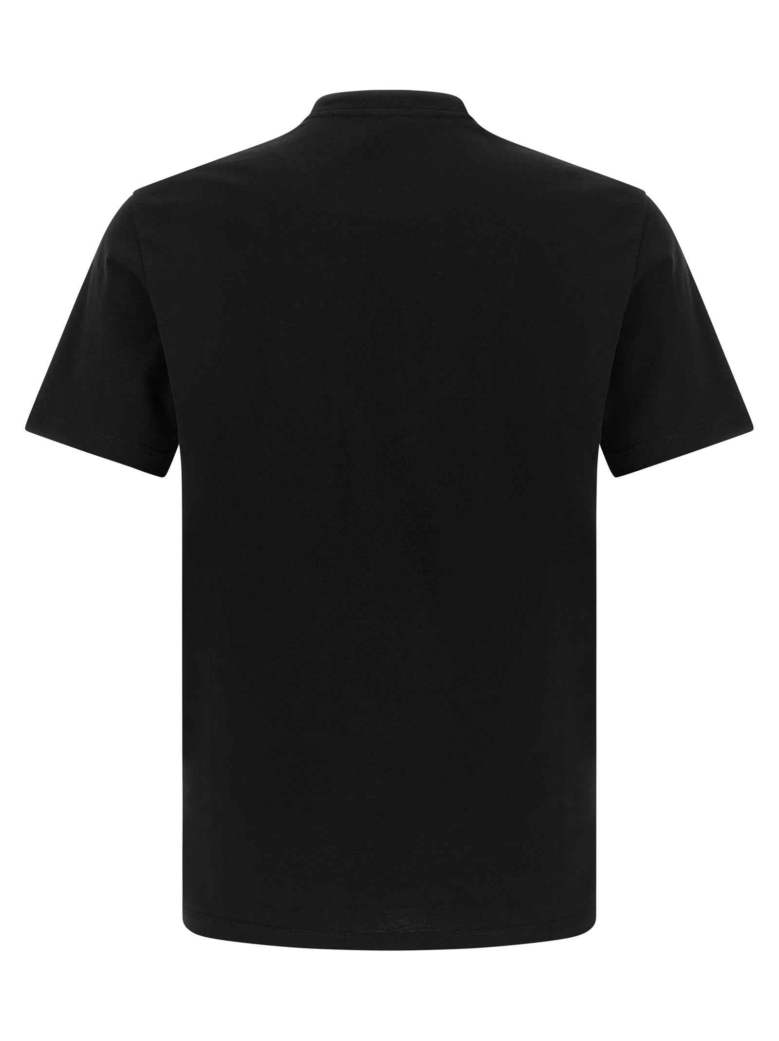 Versace Black Cotton T-Shirt