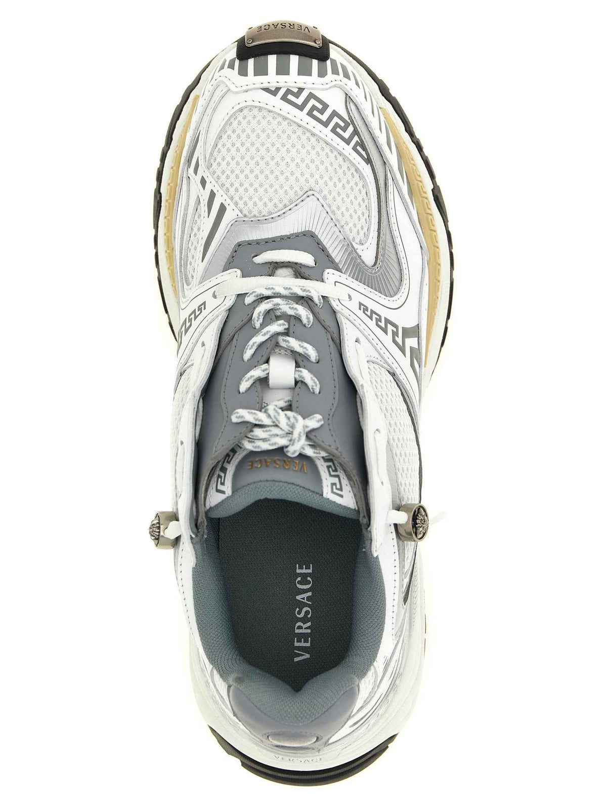 Versace Multicolor Calfskin Chunky Sneakers