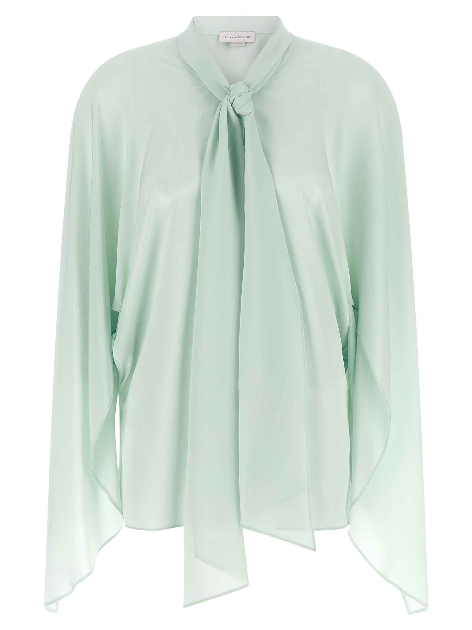 Stella McCartney Bicolor Silk Blouse