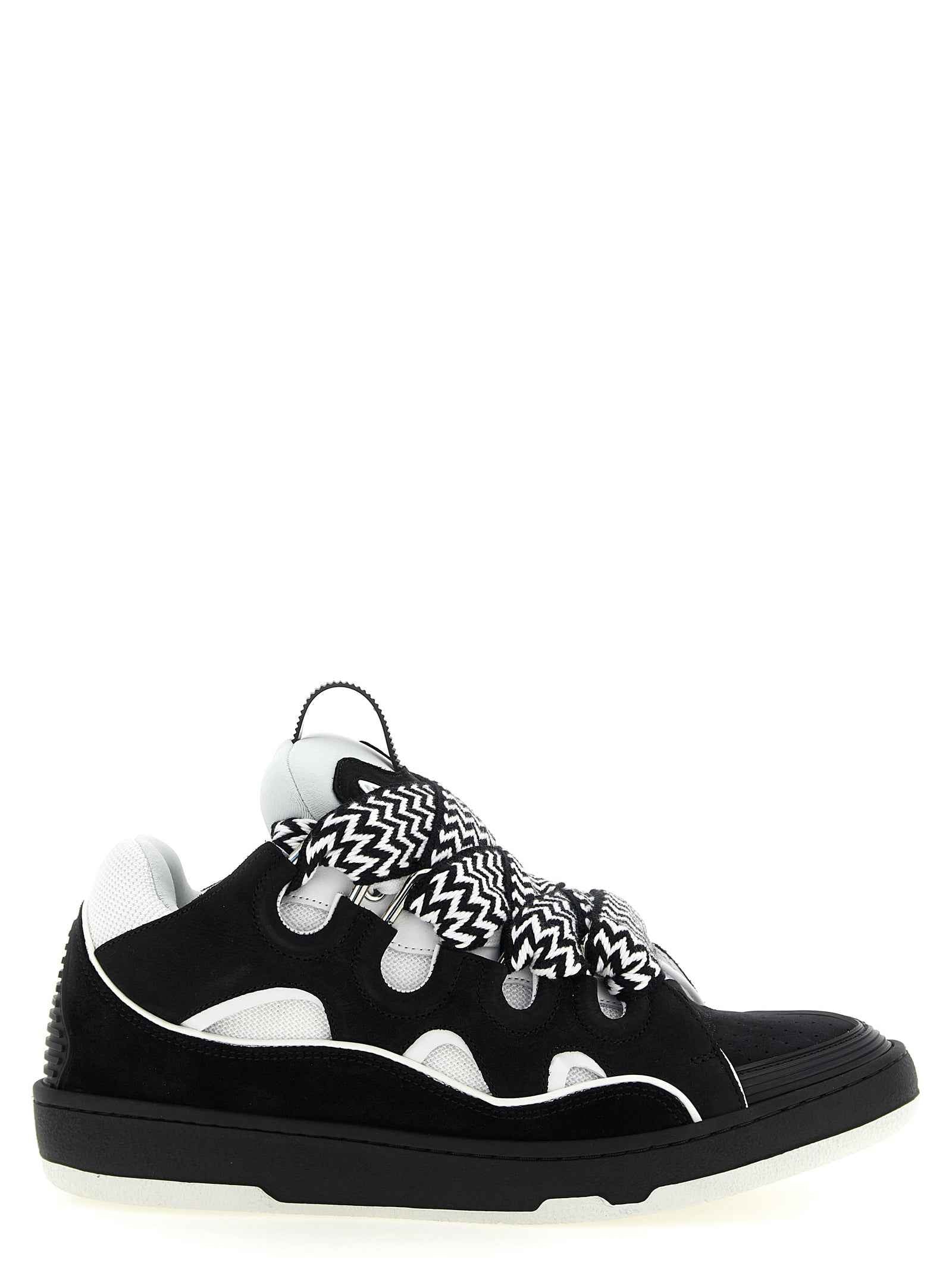 Lanvin Bicolor Calfskin Chunky Sneakers