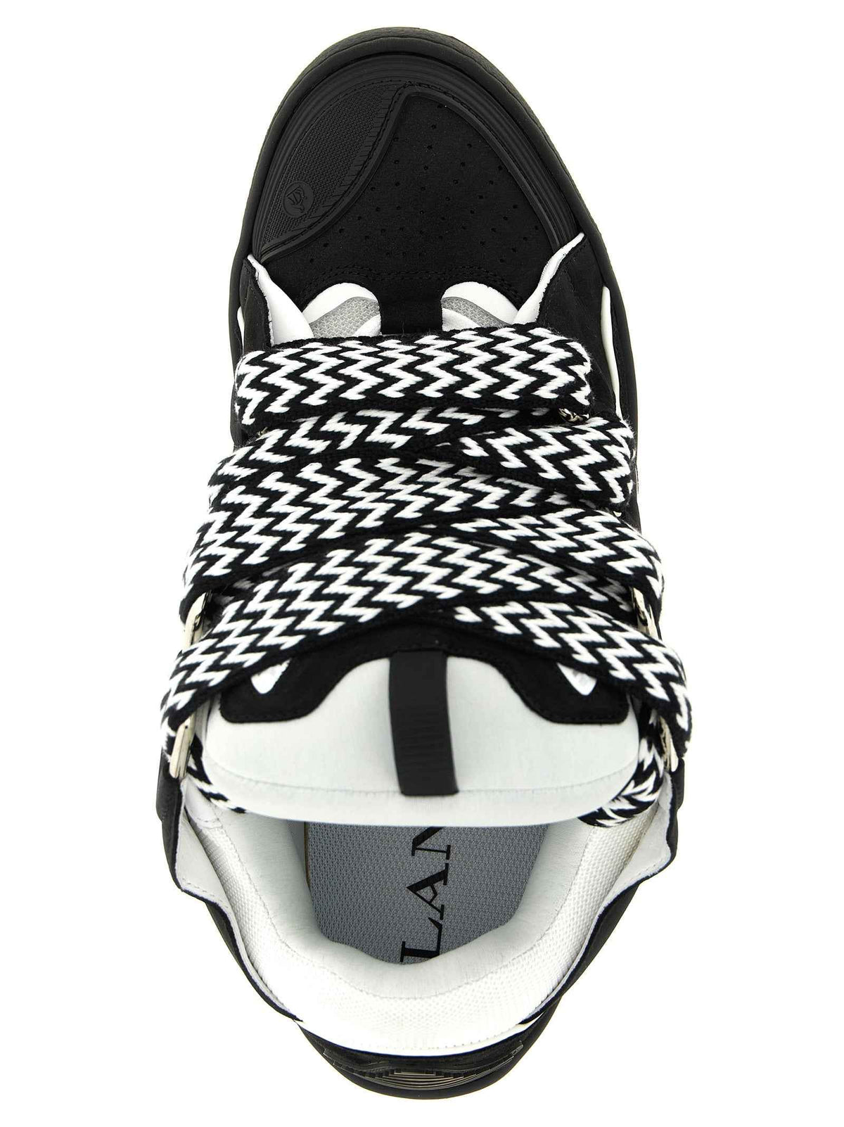 Lanvin Bicolor Calfskin Chunky Sneakers