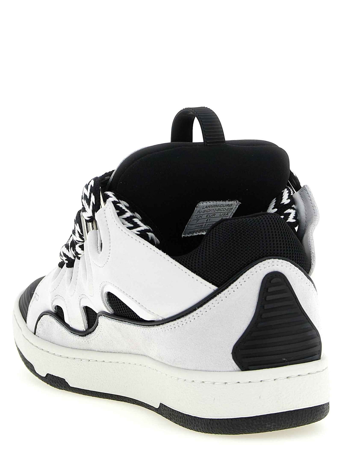 Lanvin Bicolor Calfskin Chunky Sneakers