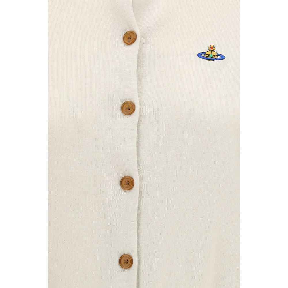 Vivienne Westwood White Cotton Cardigan