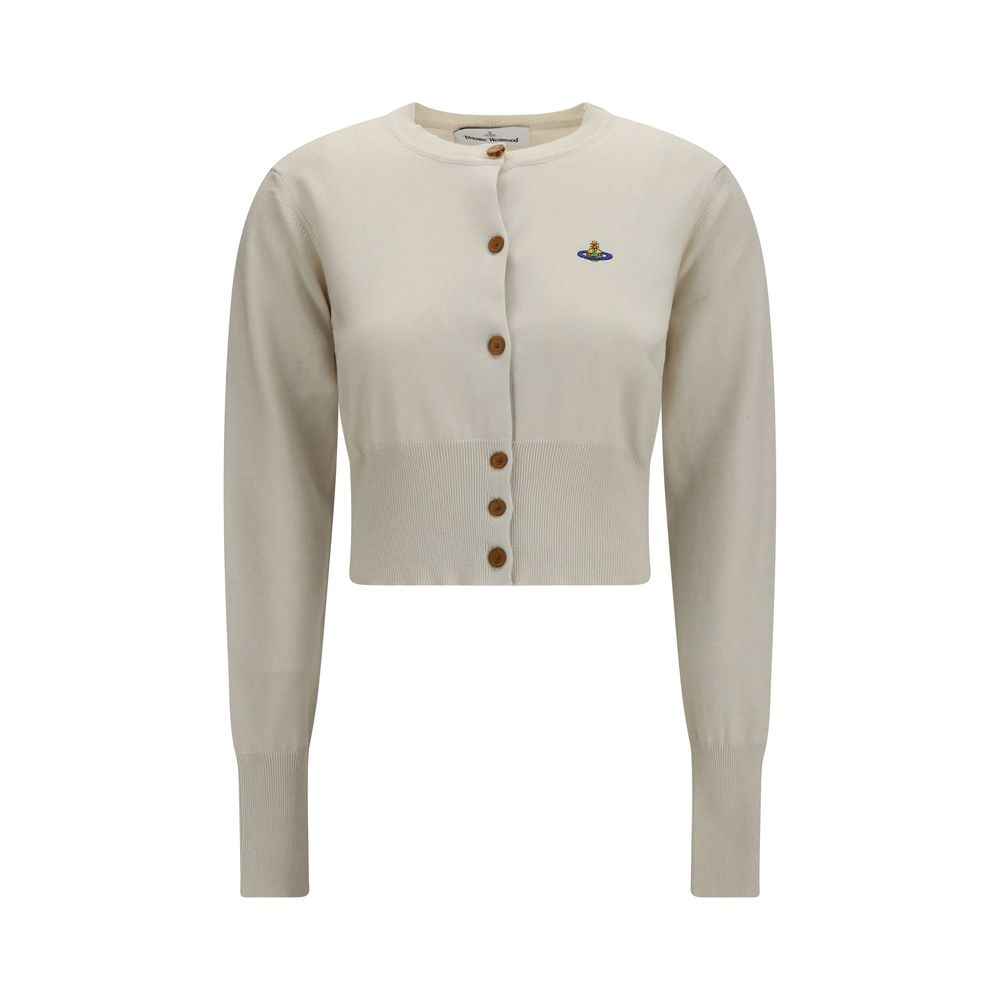 Vivienne Westwood White Cotton Cardigan