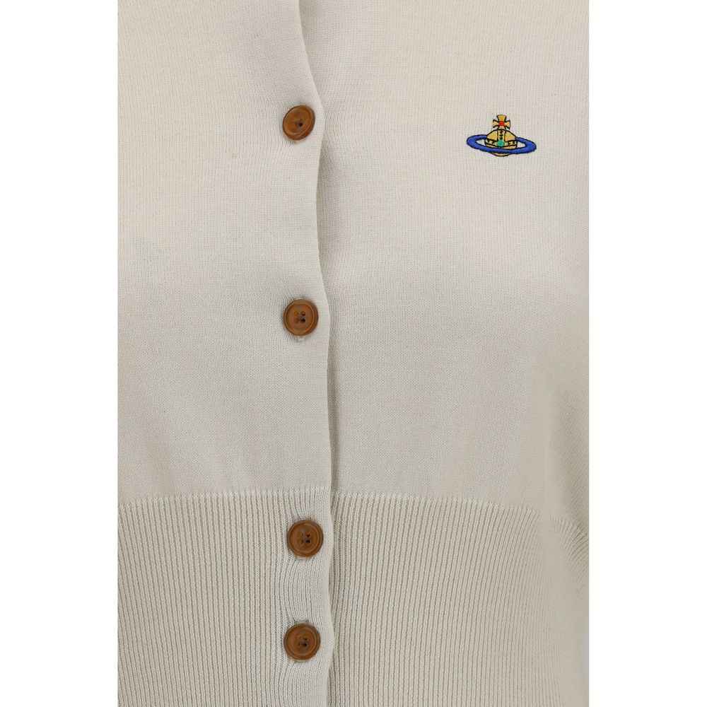 Vivienne Westwood White Cotton Cardigan