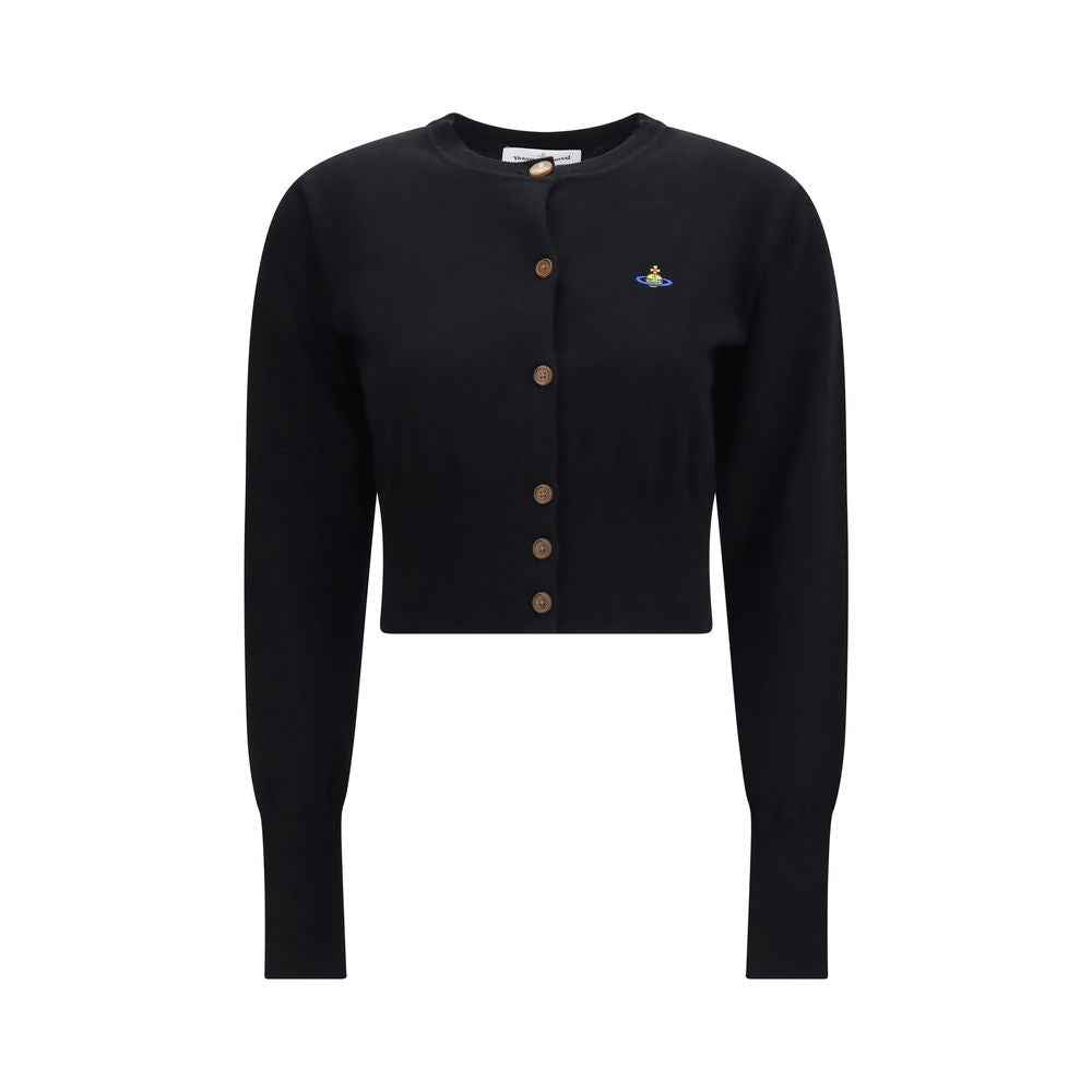 Vivienne Westwood Black Cotton Cardigan
