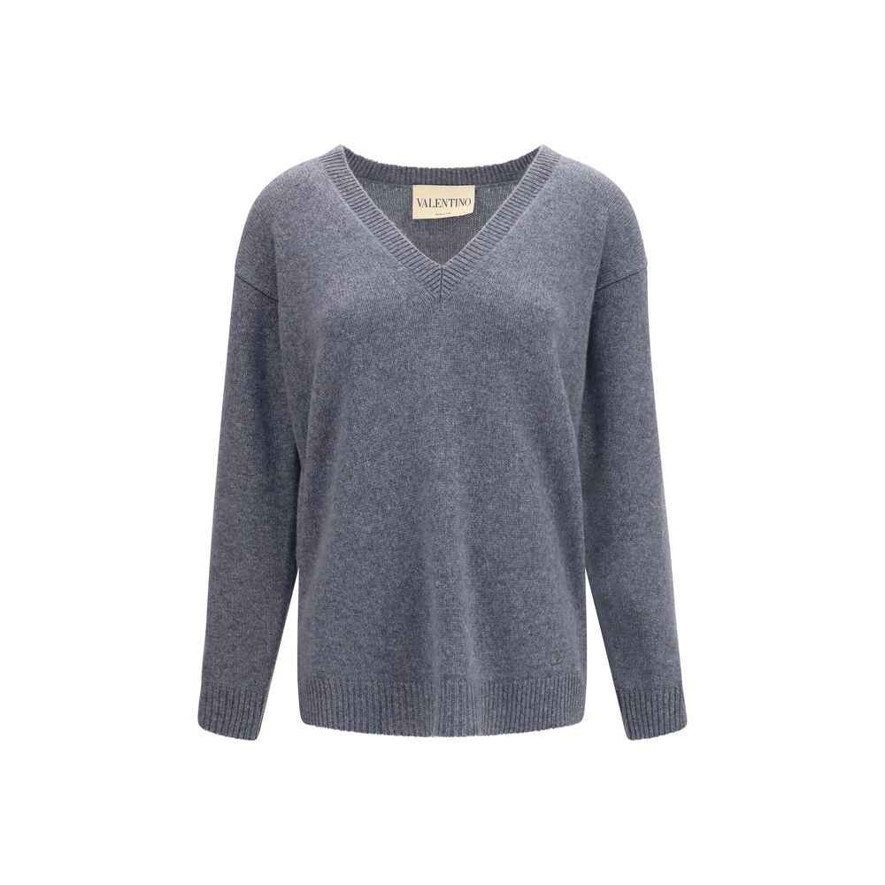 Valentino Garavani Gray Cashmere Sweater