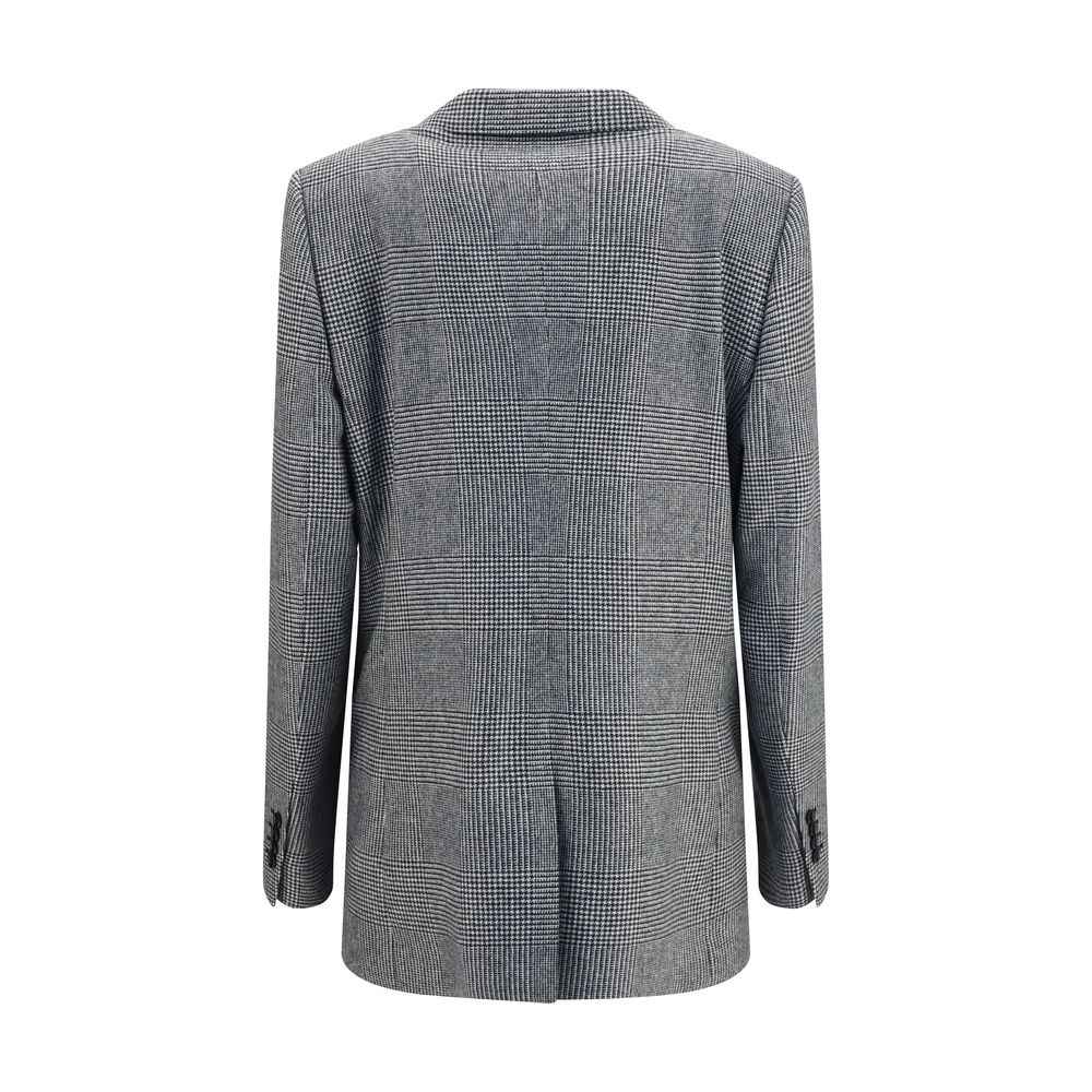 Dolce & Gabbana Gray Wool Oves Aries Blazer
