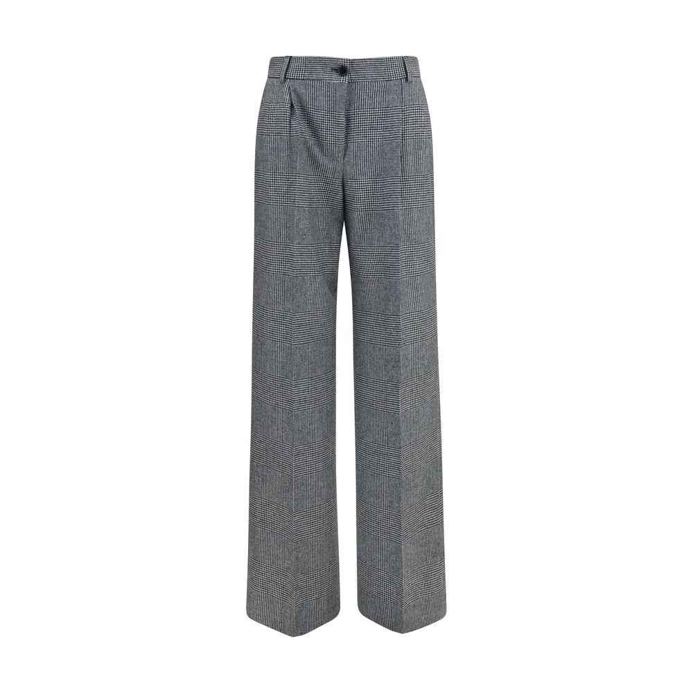 Dolce & Gabbana Gray Wool Oves Aries Dress Pants