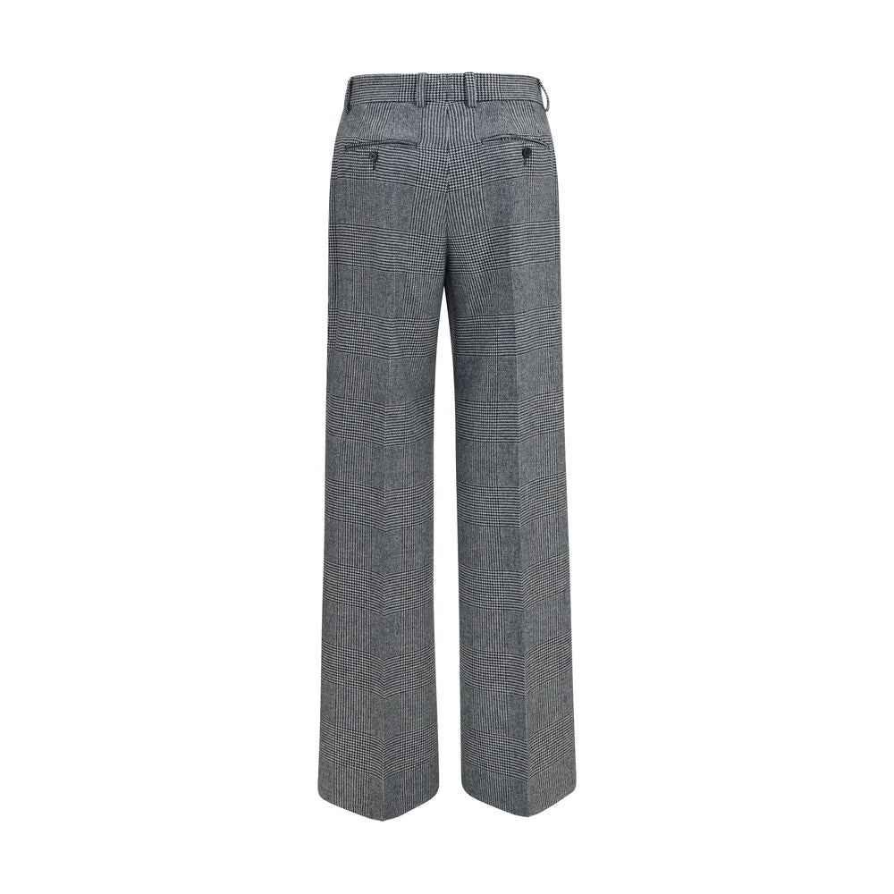 Dolce & Gabbana Gray Wool Oves Aries Dress Pants