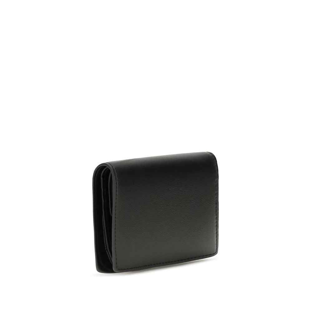 Vivienne Westwood Black Calf Leather Bos Taurus Wallet