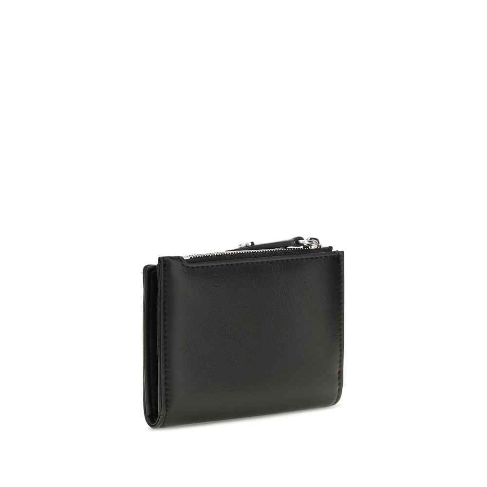Vivienne Westwood Black Calf Leather Bos Taurus Wallet