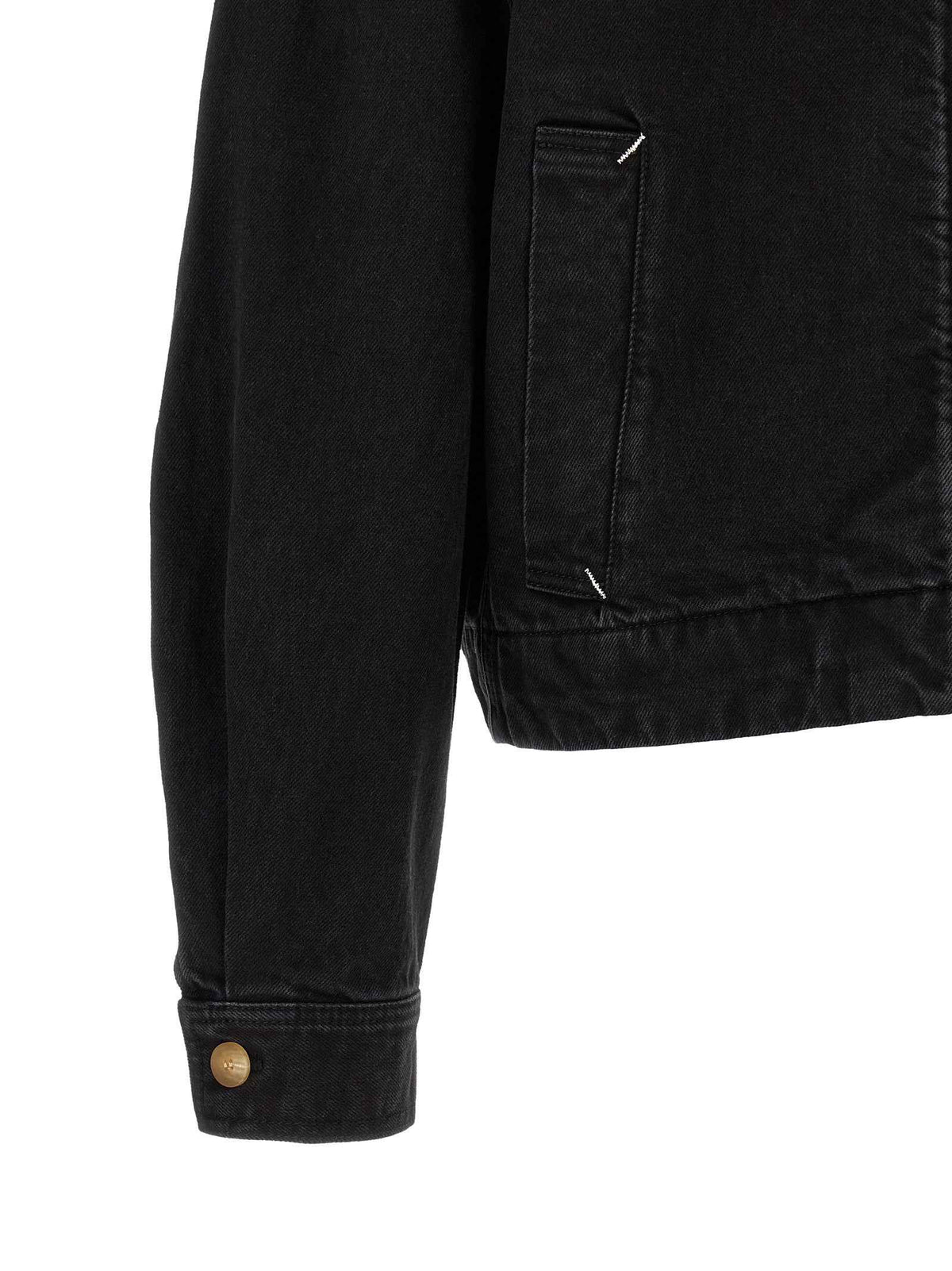Jacquemus Black Cotton Denim Jacket