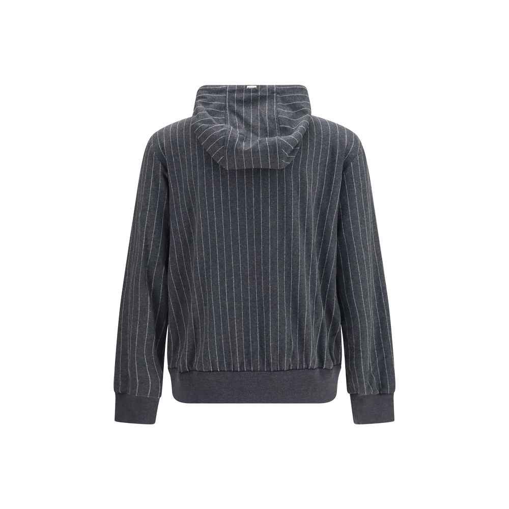 Herno Gray Cotton Sweatshirt