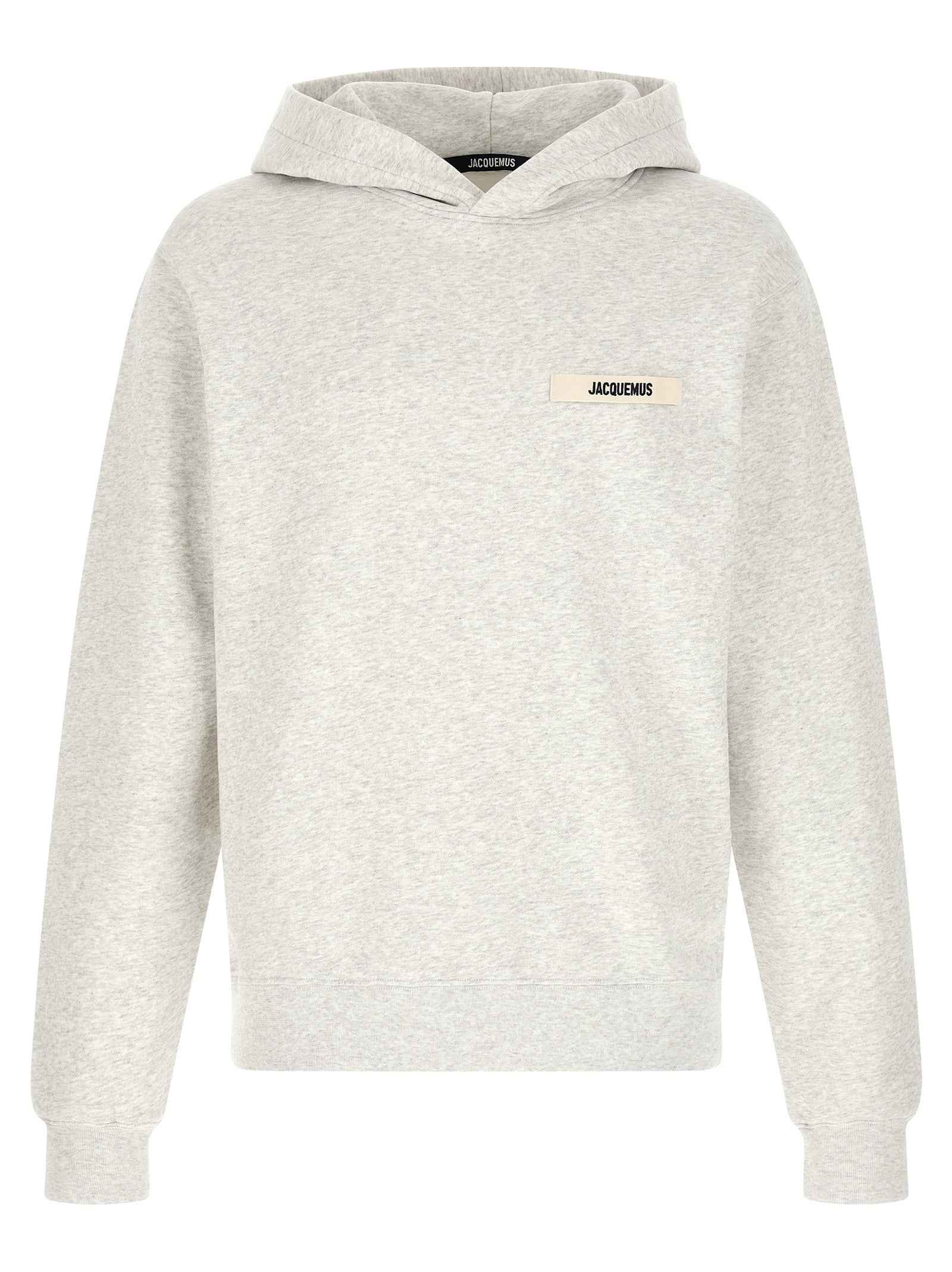 Jacquemus Gray Cotton Sweatshirt