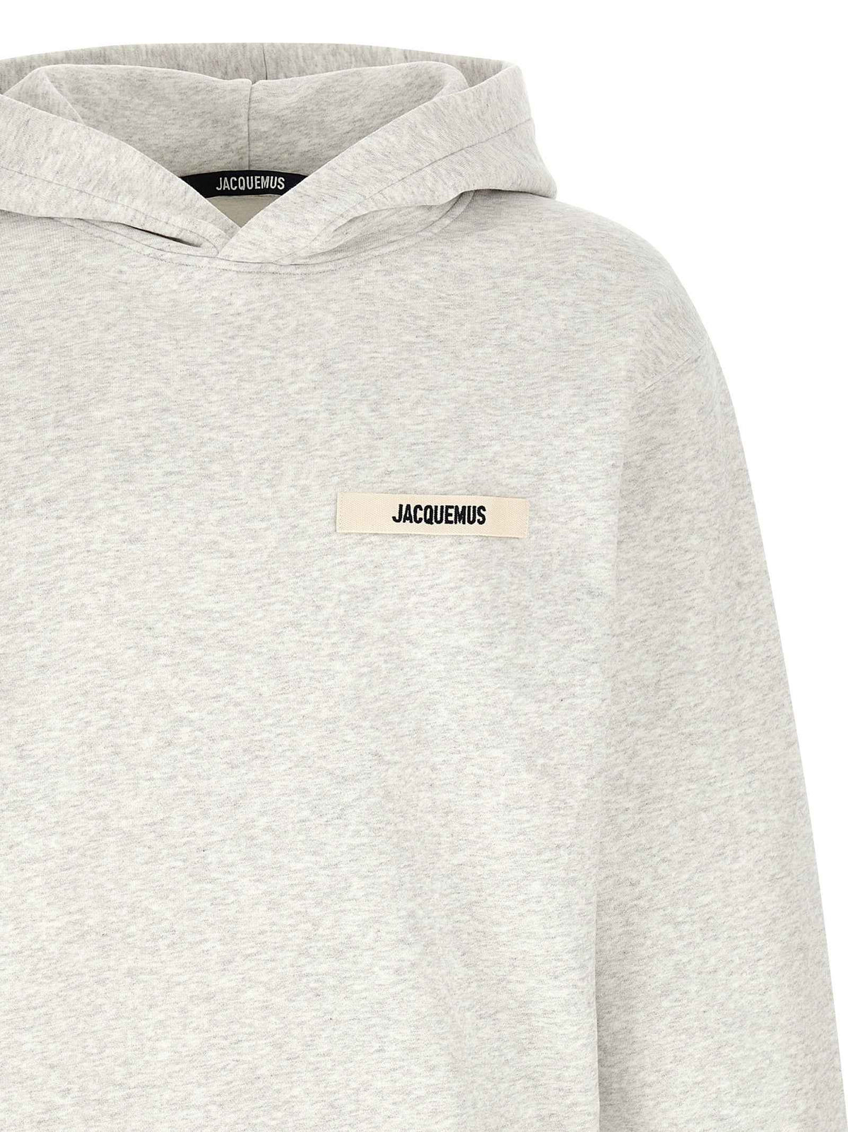 Jacquemus Gray Cotton Sweatshirt