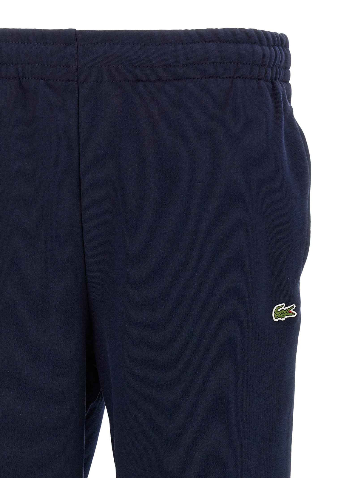 Lacoste Blue Cotton Joggers (Workout Pants)