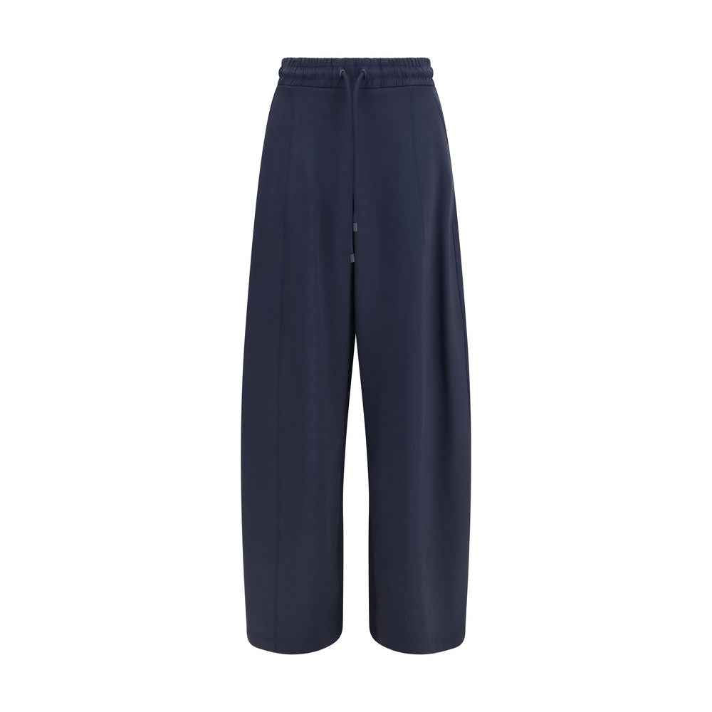 Max Mara Blue Polyamide Casual Pants