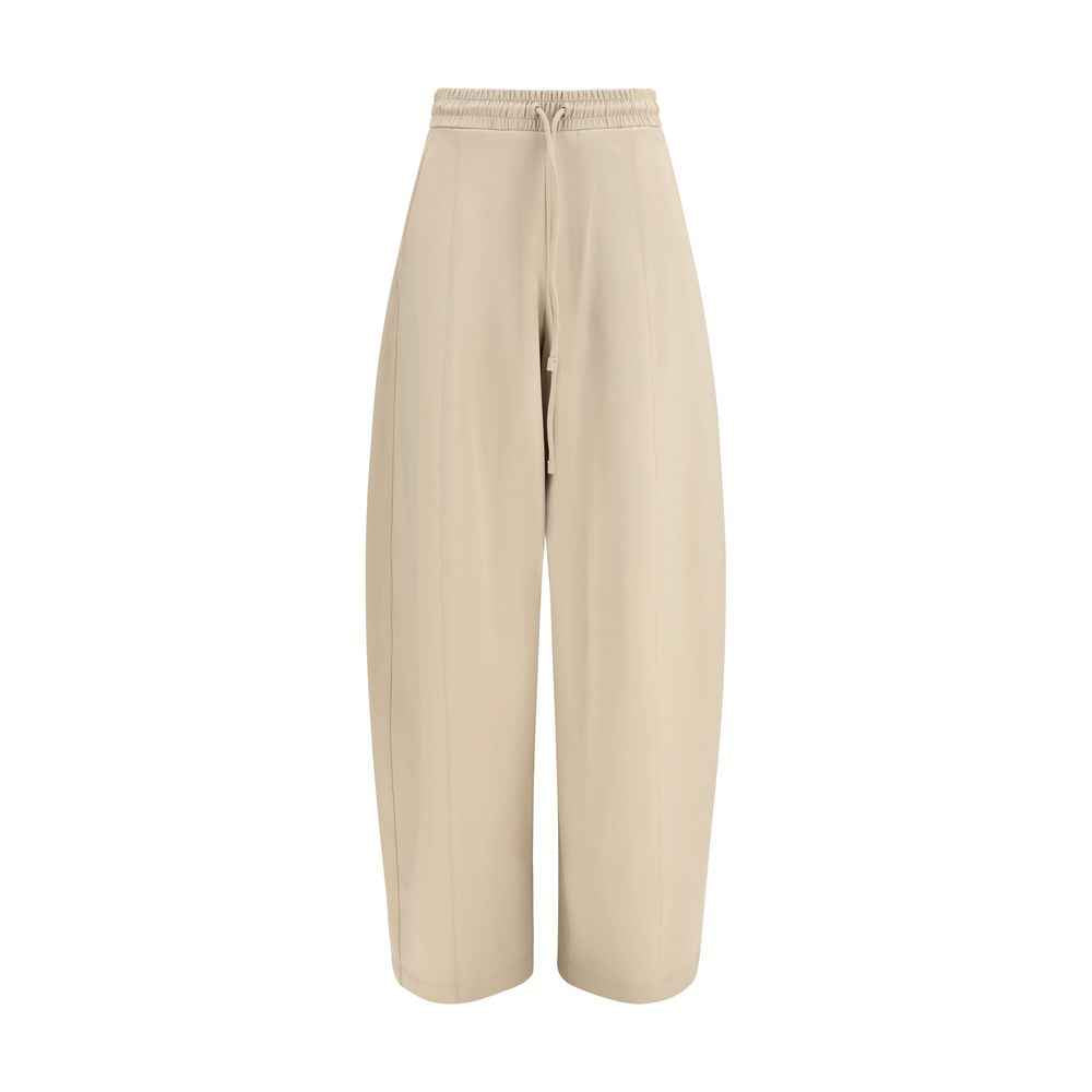 Max Mara Beige Polyamide Athletic Pants