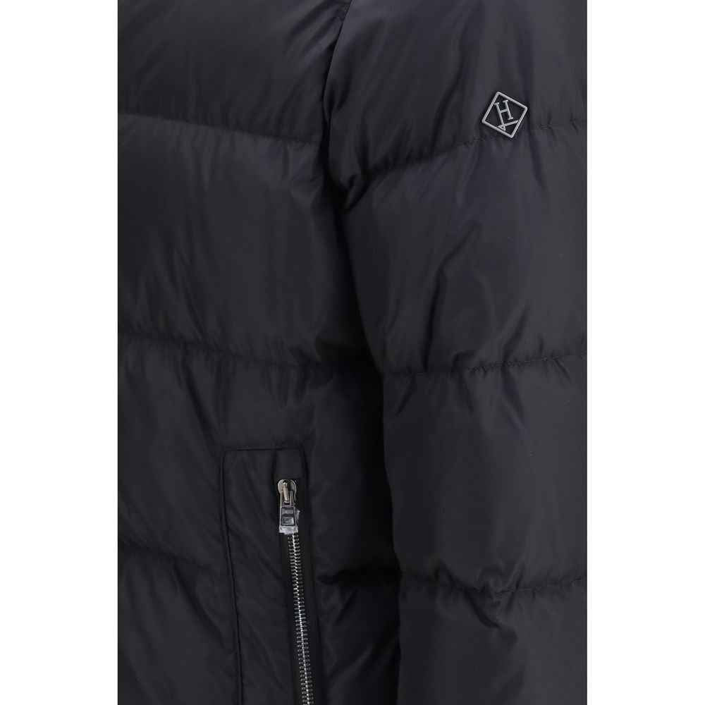 Herno Black Goose Down Shell Jacket