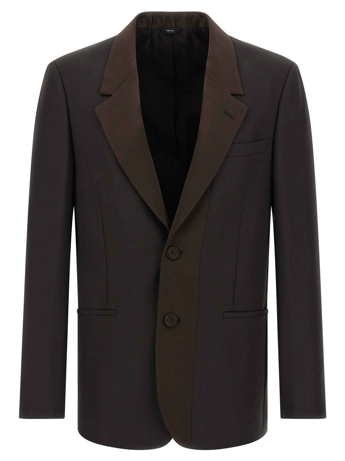 Fendi Brown Polyester Blazer