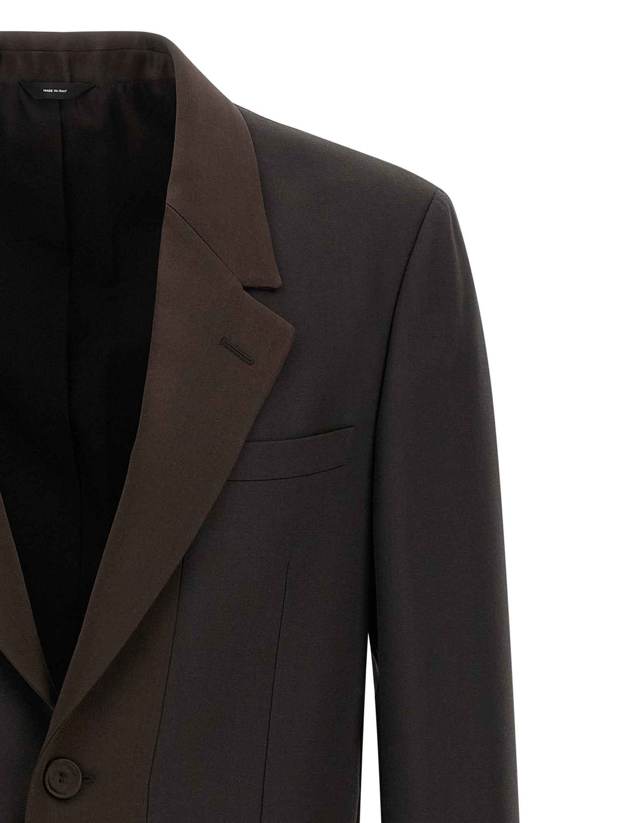 Fendi Brown Polyester Blazer