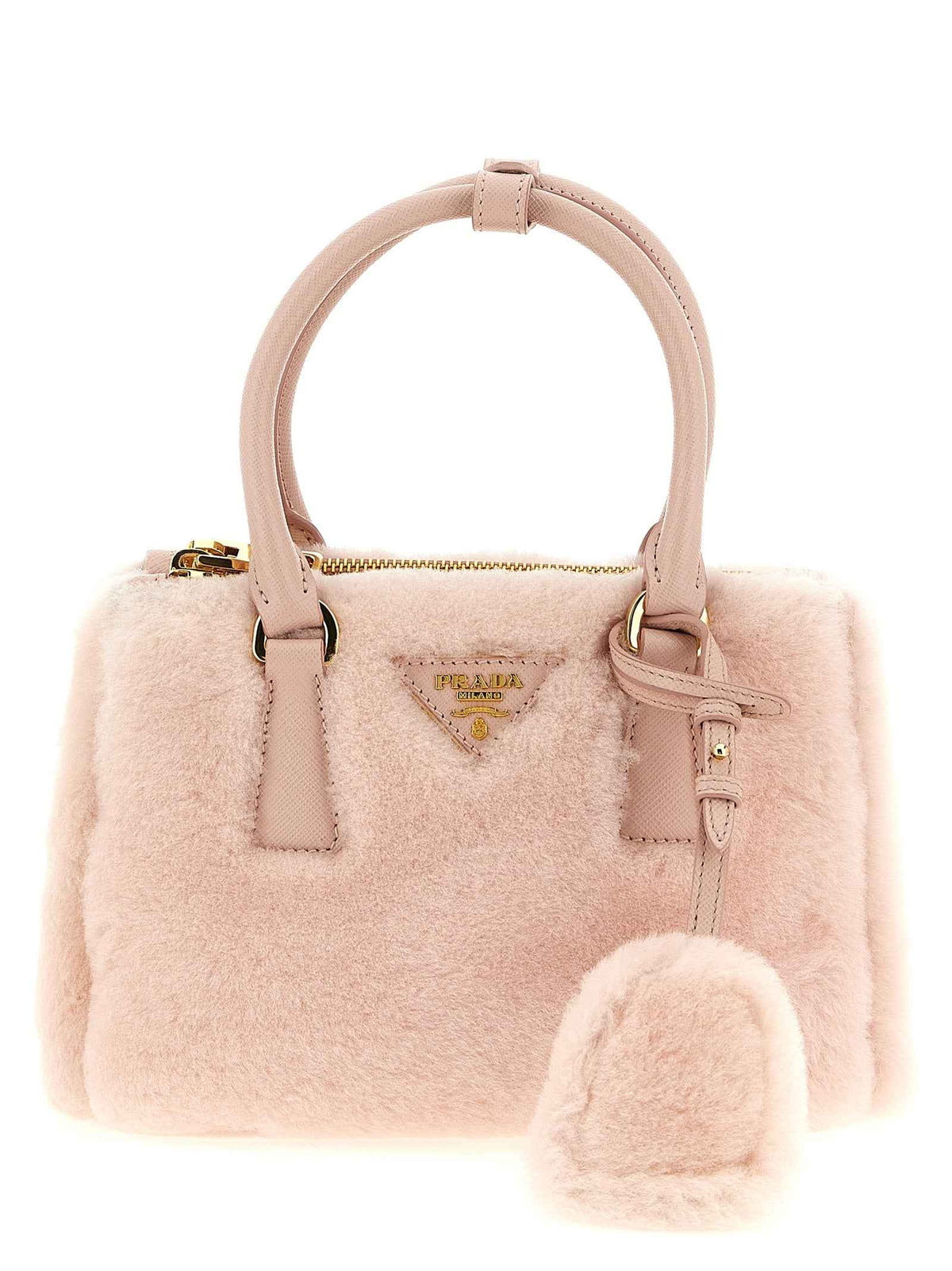 Prada Multicolor Lamb Leather Handbag