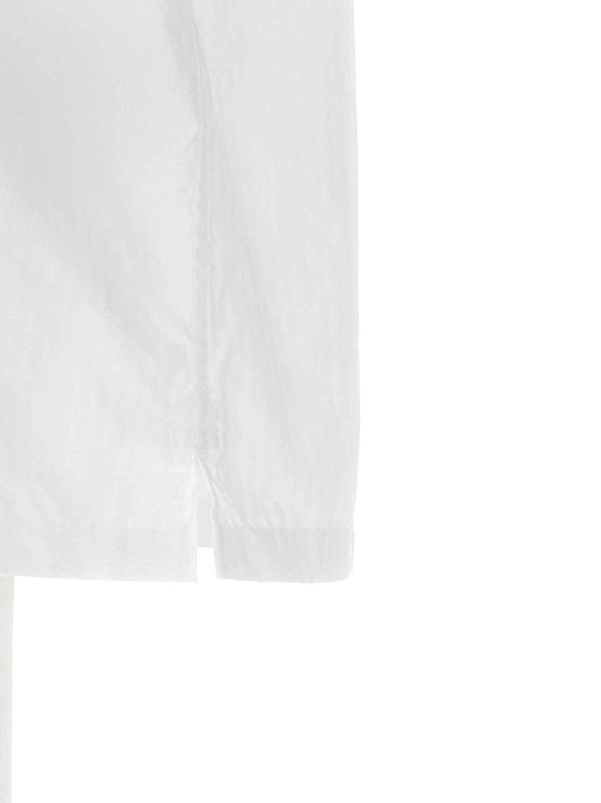 Prada White Cotton Blouse