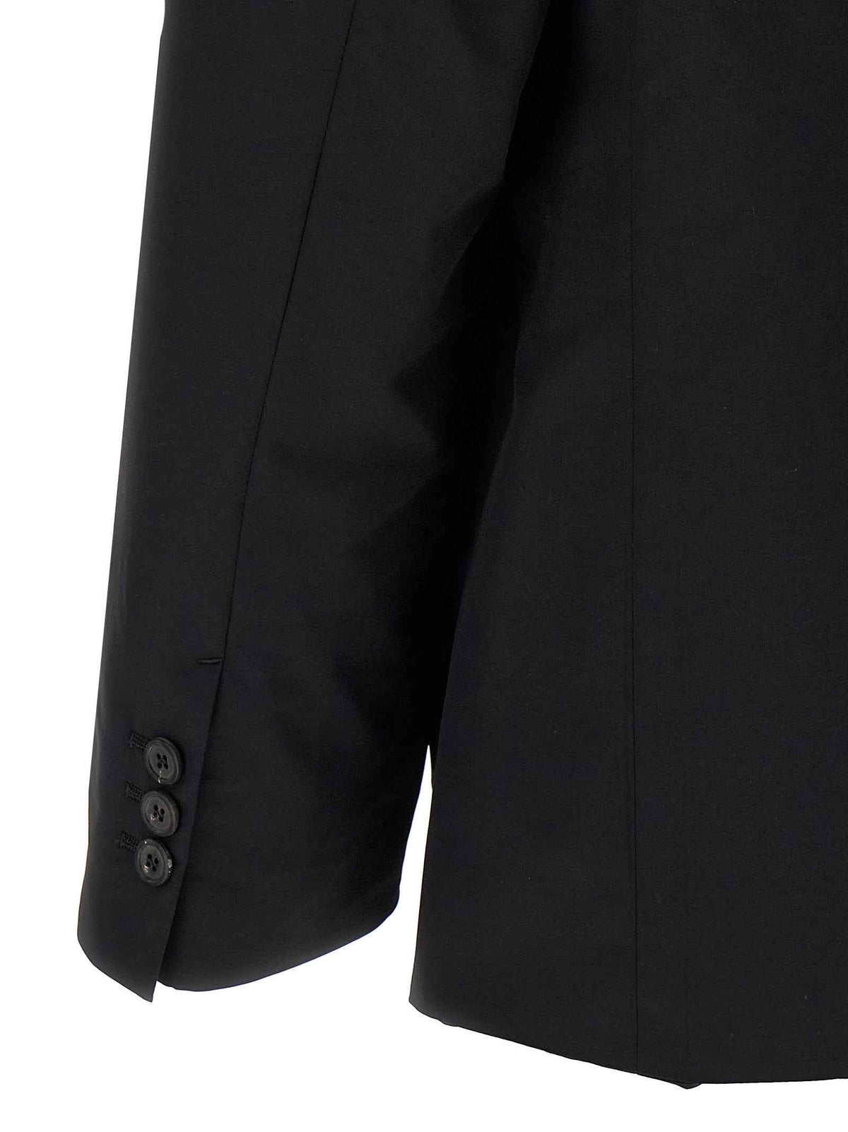 Prada Black Virgin Wool Blazer