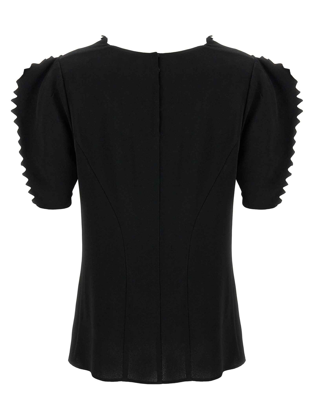 Prada Black Viscose Tank Tops