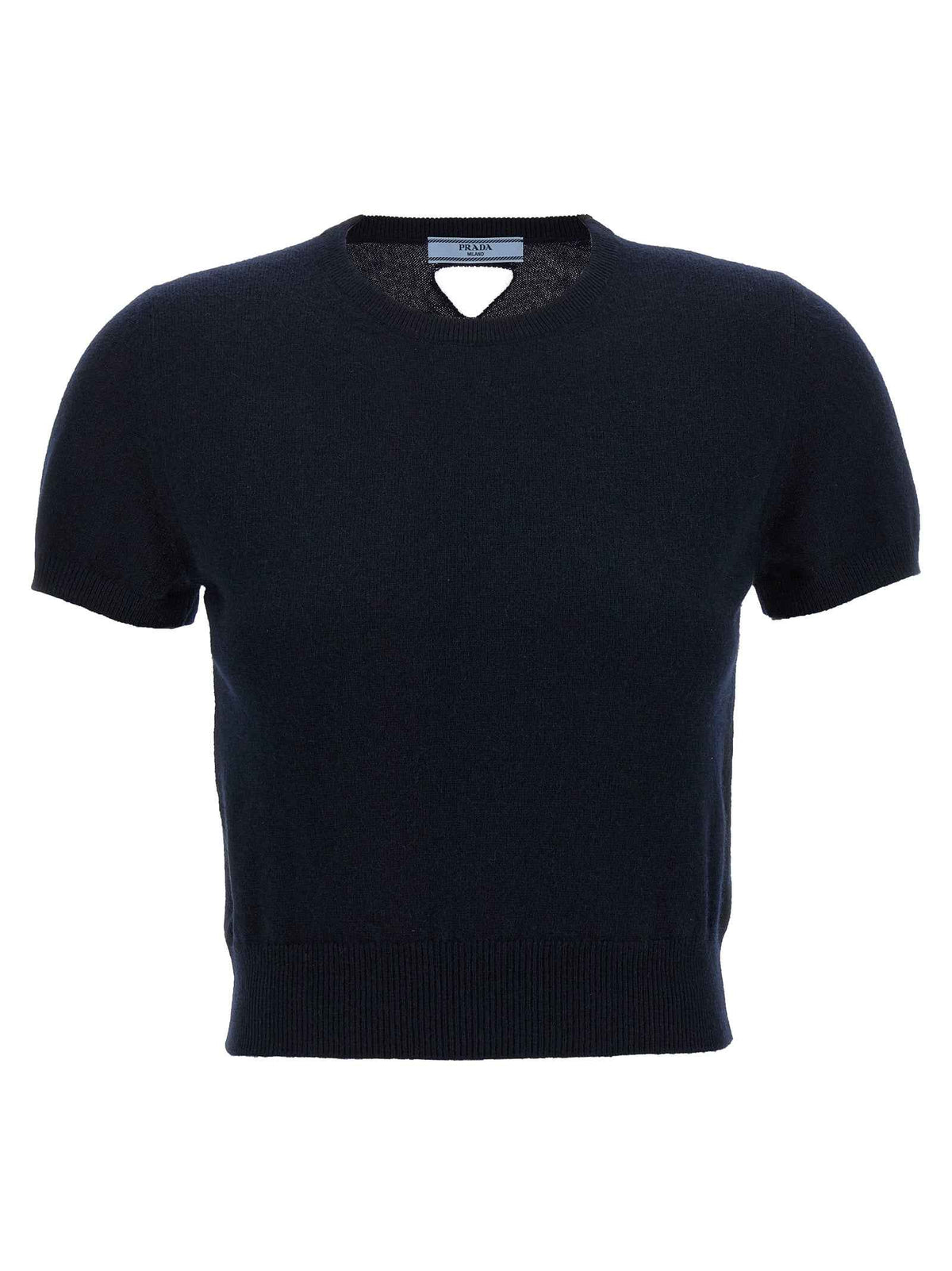 Prada Blue Cashmere Cardigan