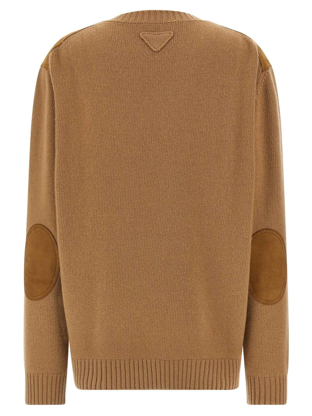 Prada Brown Virgin Wool Cardigan