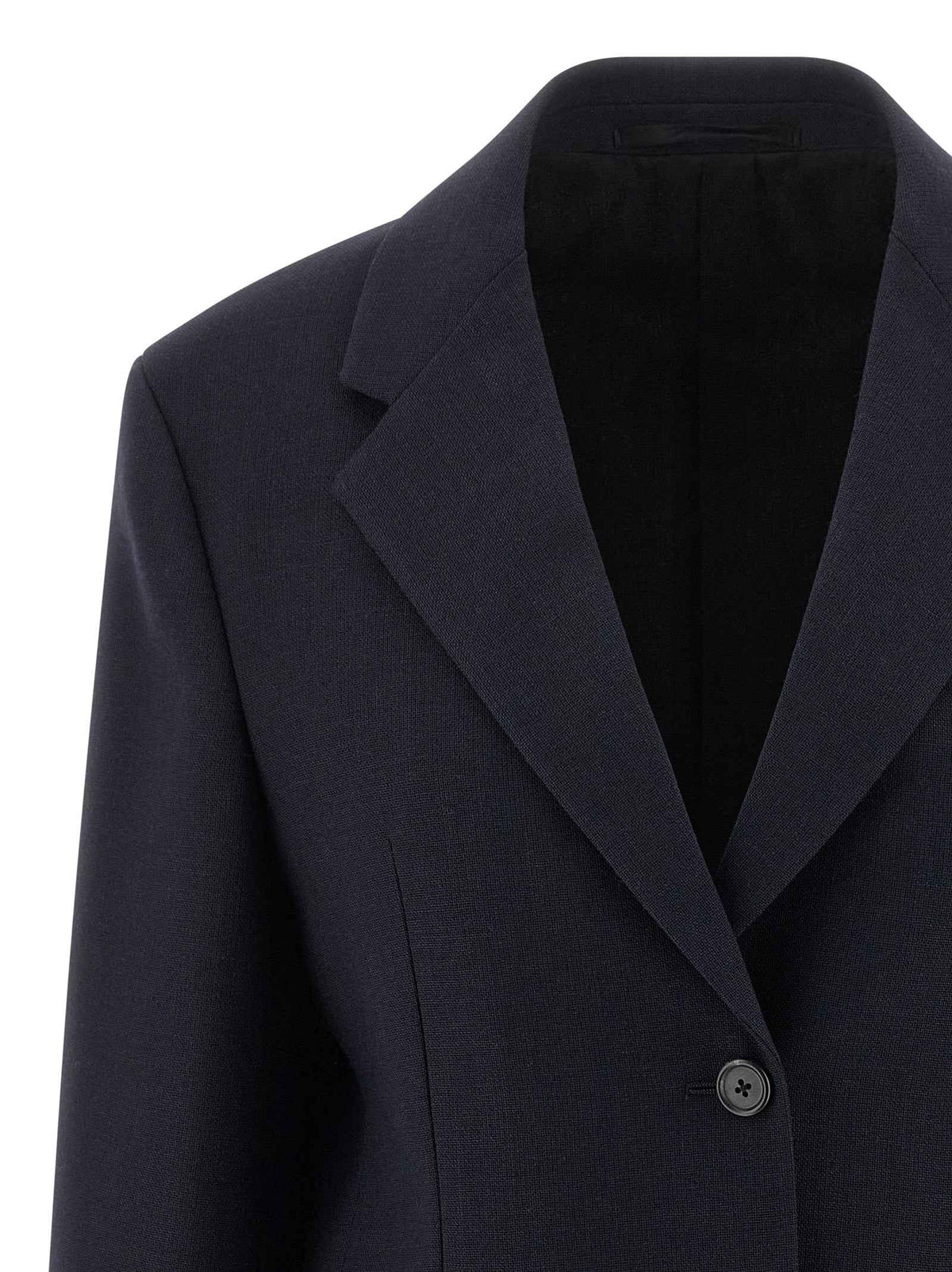 Prada Blue Virgin Wool Blazer