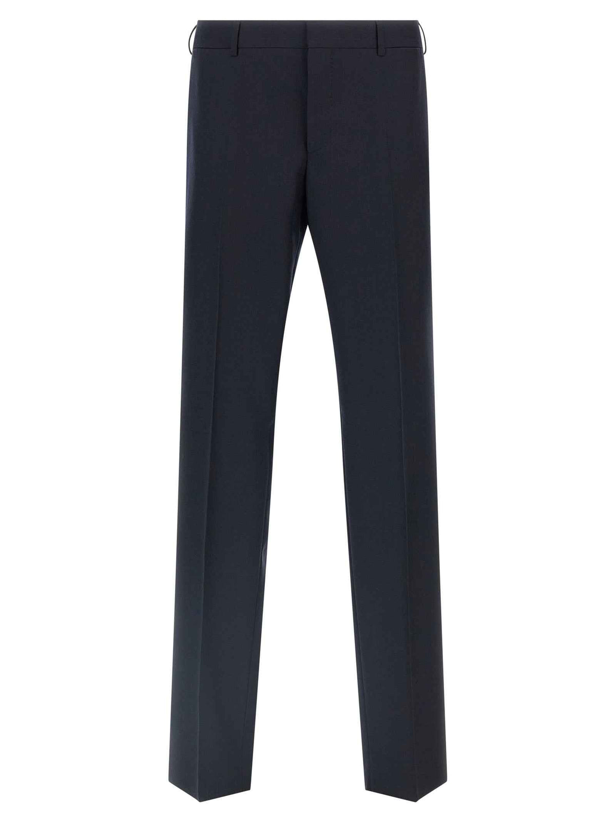 Prada Blue Virgin Wool Two-Piece Suit
