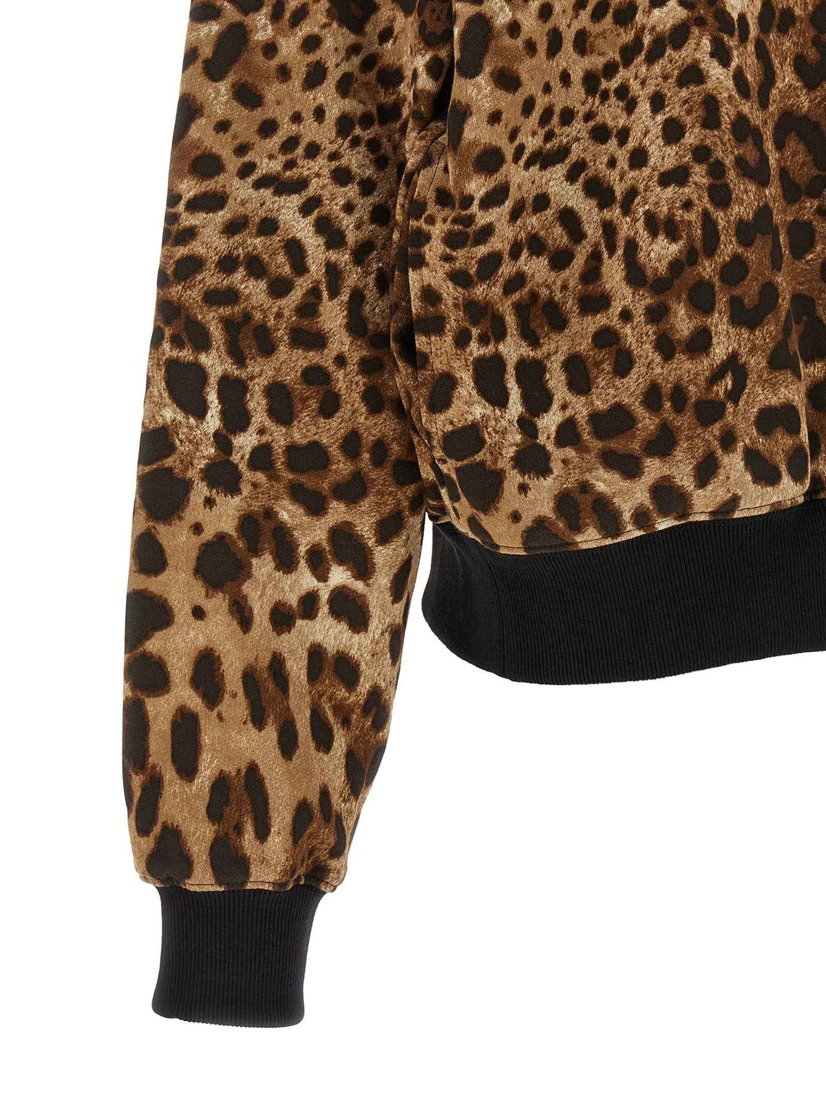 Dolce & Gabbana Brown Cotton Hoodie
