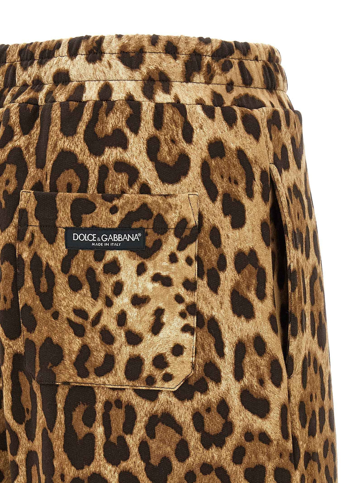 Dolce & Gabbana Brown Cotton Casual Pants