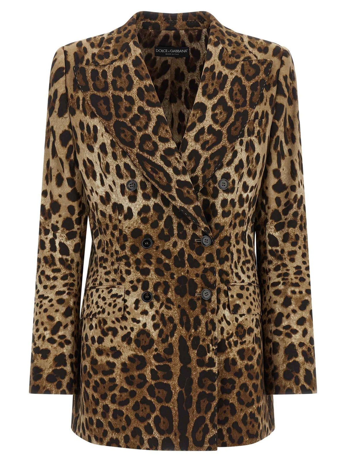 Dolce & Gabbana Brown Wool Blazer