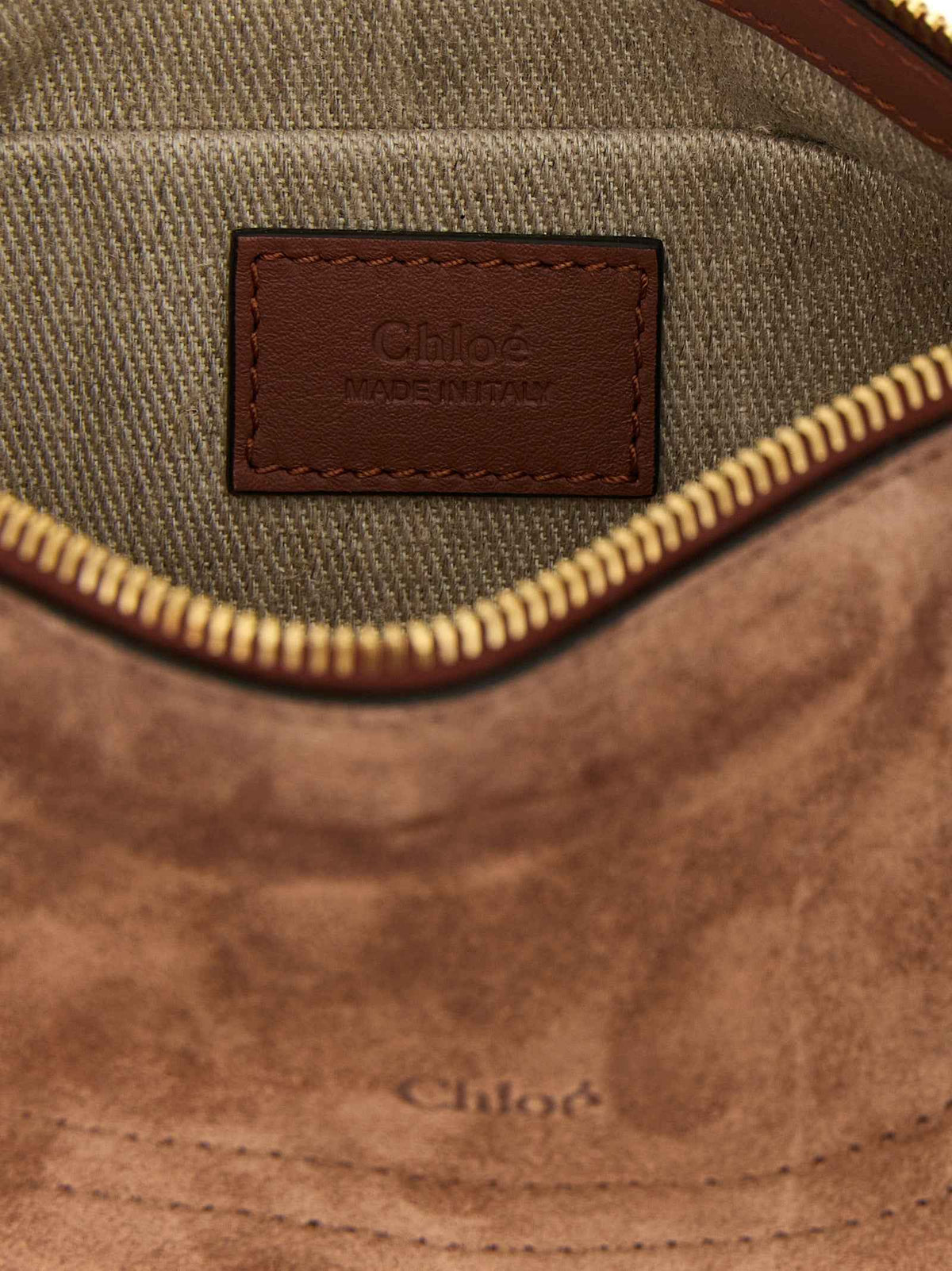 Chloé Brown Calfskin Shoulder Bag