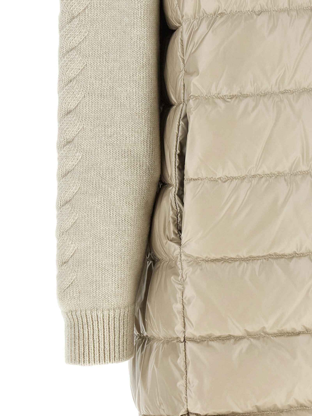 Herno Beige Polyamide Full-Length Jacket