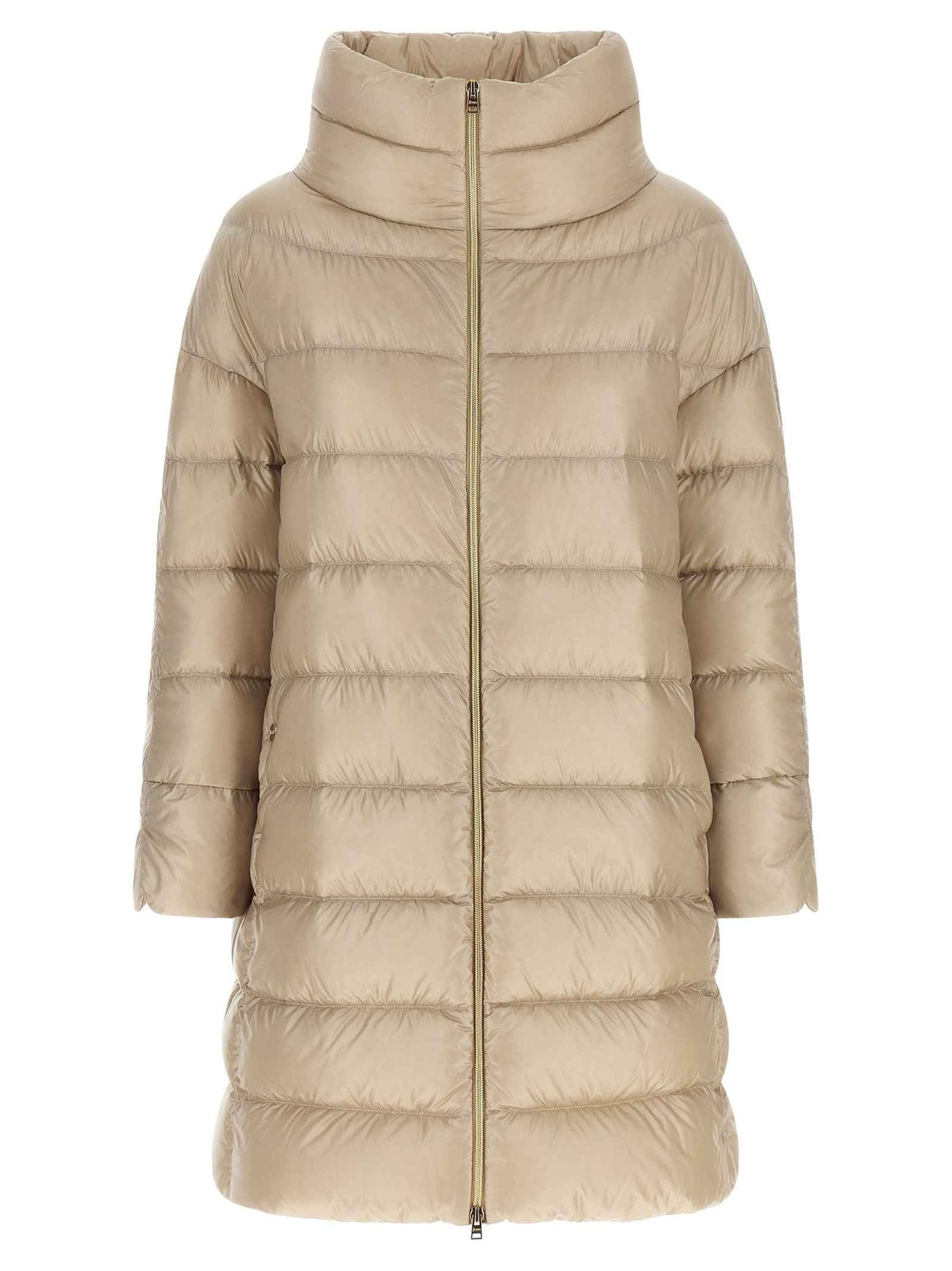 Herno Beige Polyamide Coat