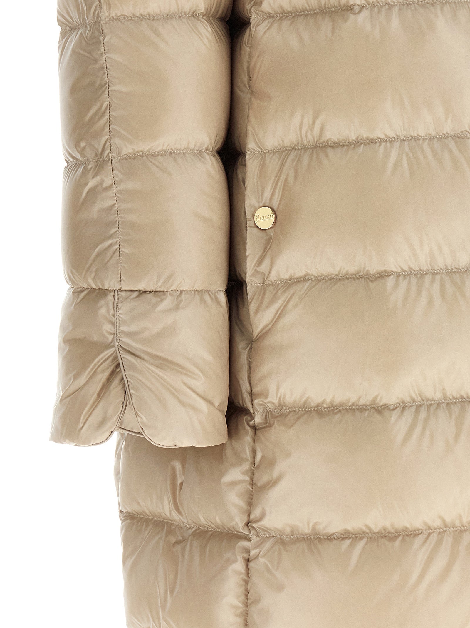 Herno Beige Polyamide Coat