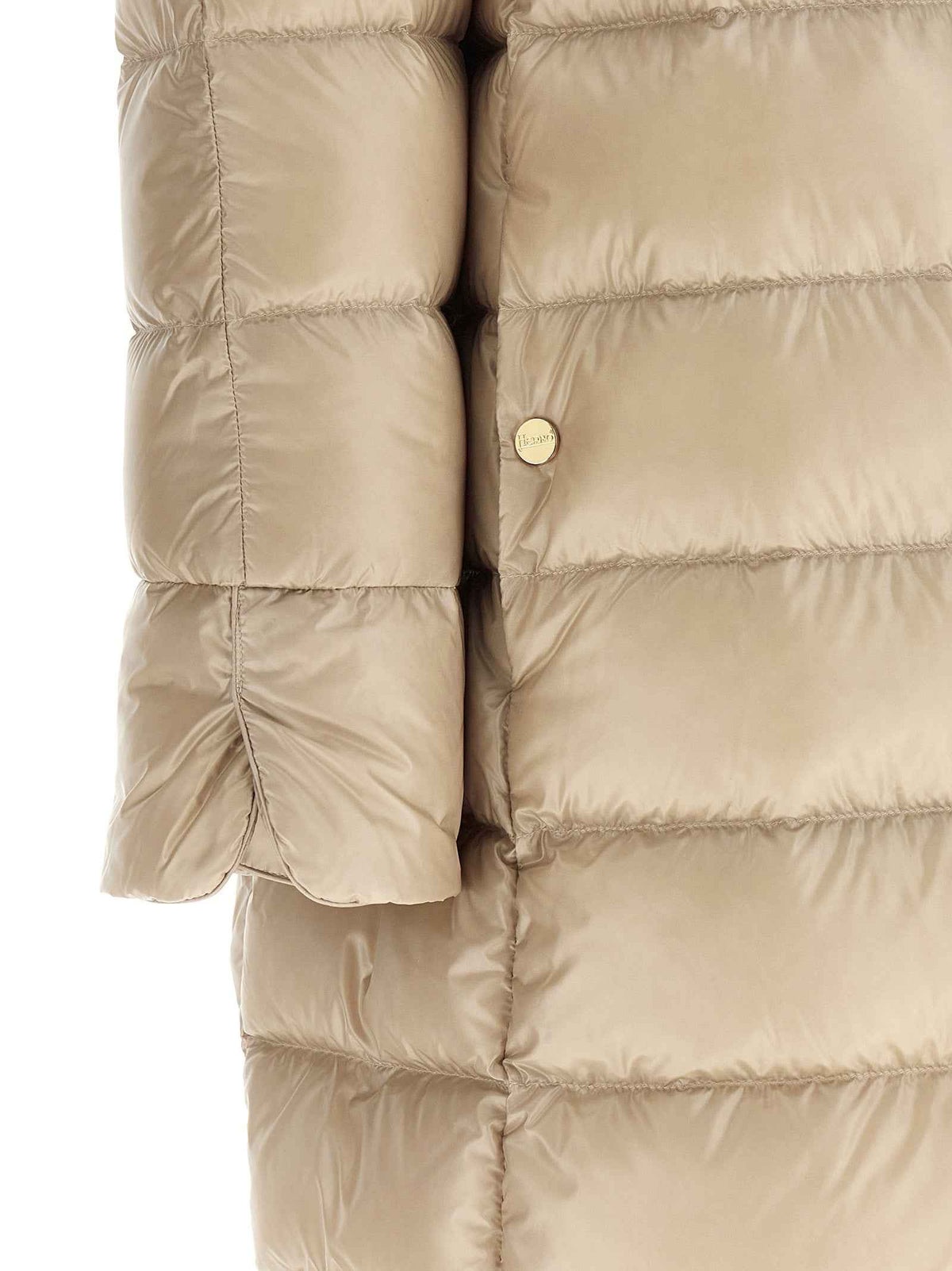 Herno Beige Polyamide Coat