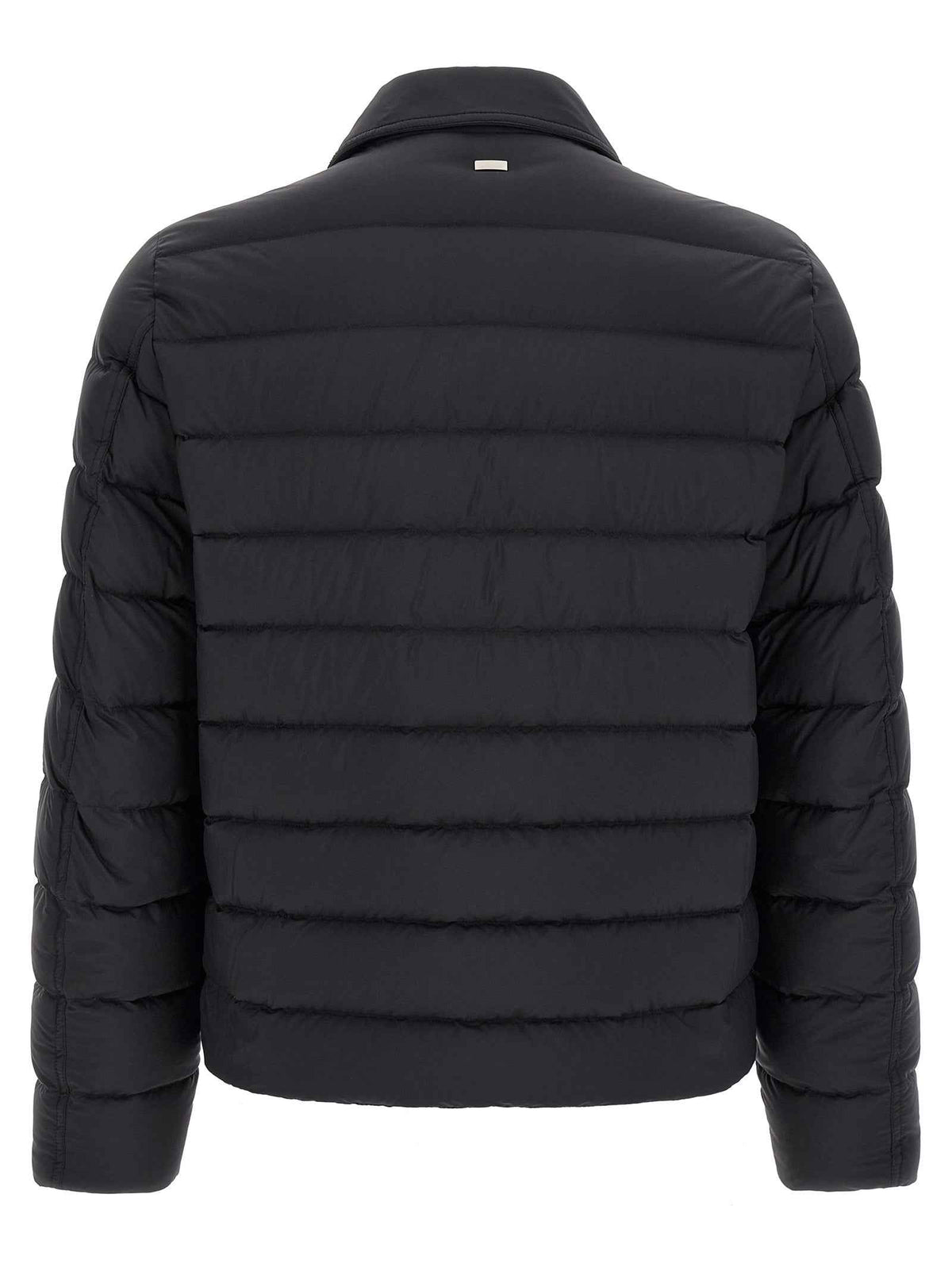 Herno Black Polyamide Full-Length Jacket