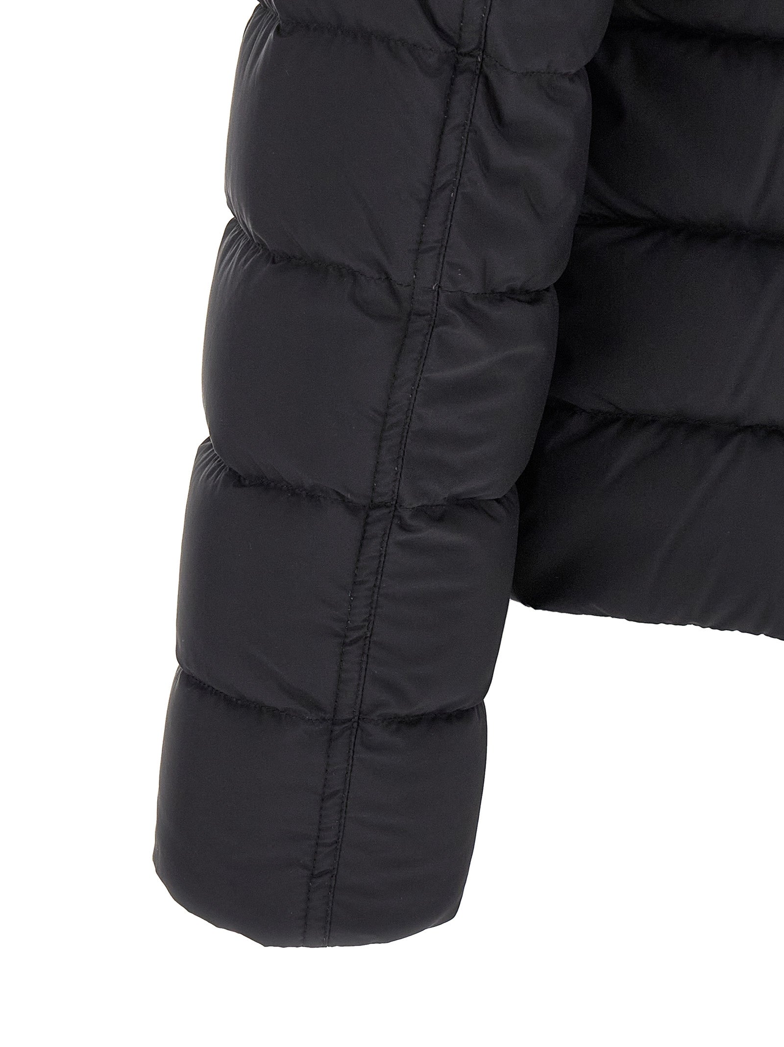 Herno Black Polyamide Full-Length Jacket